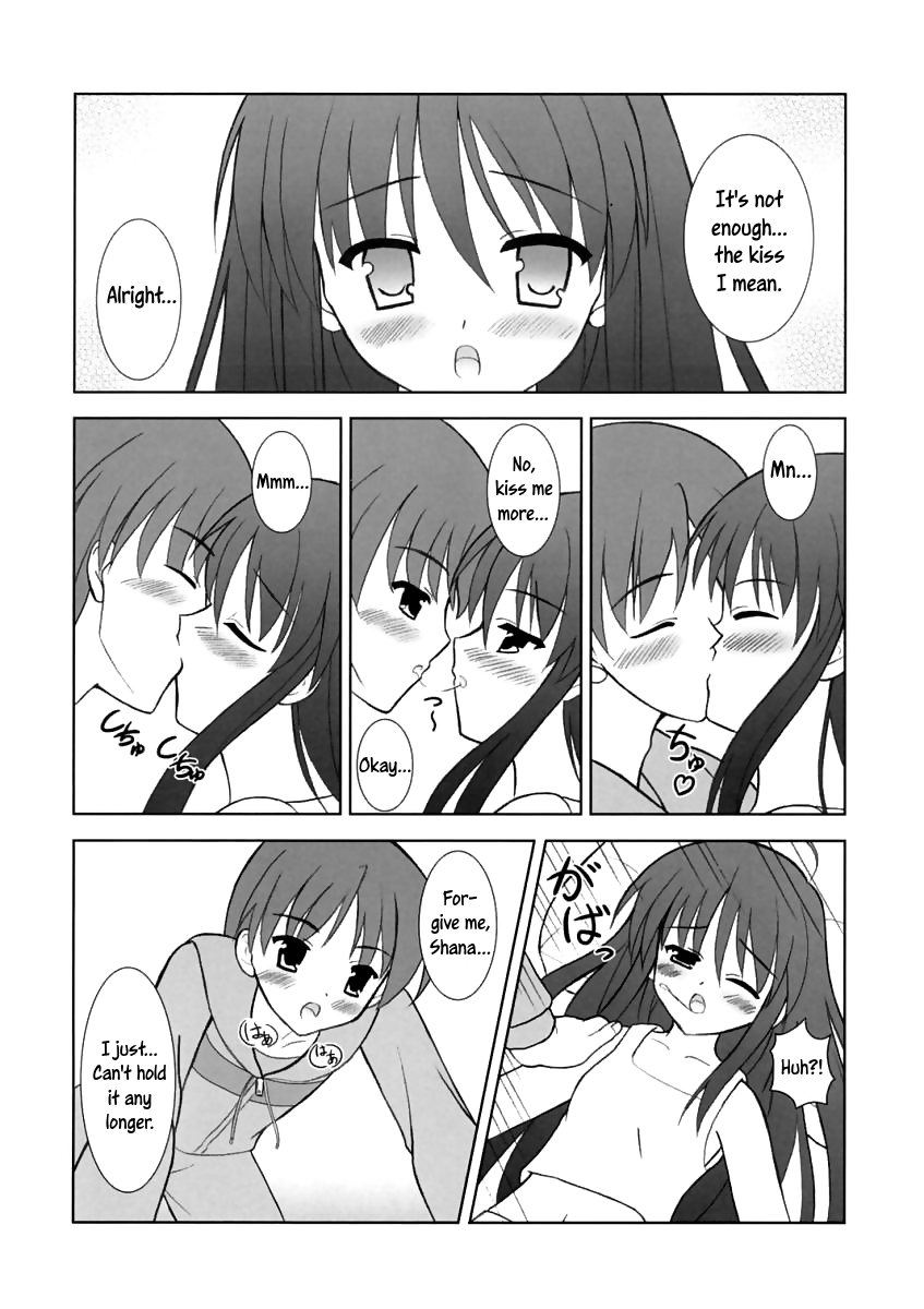 (サンクリ32) [Turning Point (うえひろ)] シャナの朝のたんれん (灼眼のシャナ) [英訳]