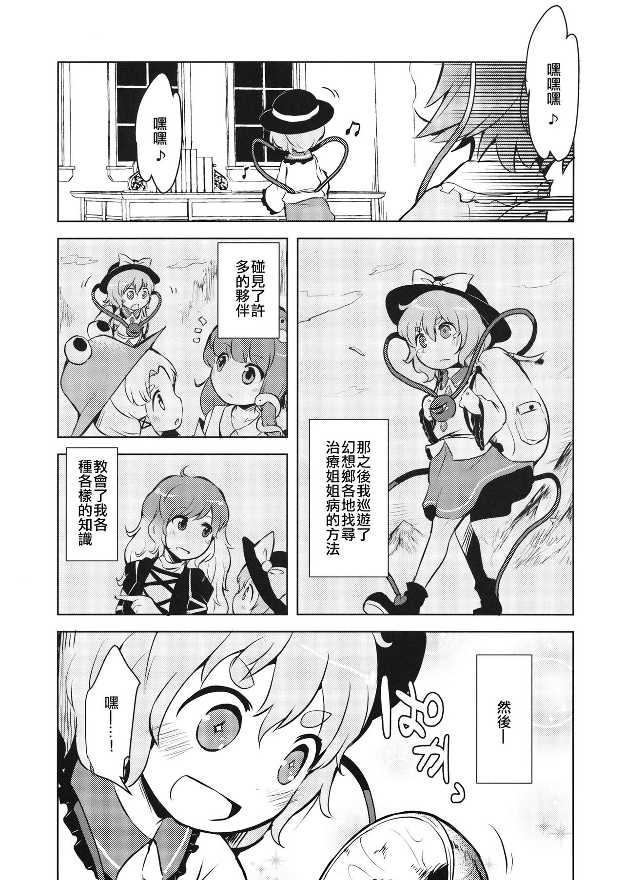 (例大祭13) [02 (原崎)] FREAKS OUT! (東方Project) [中国翻訳]