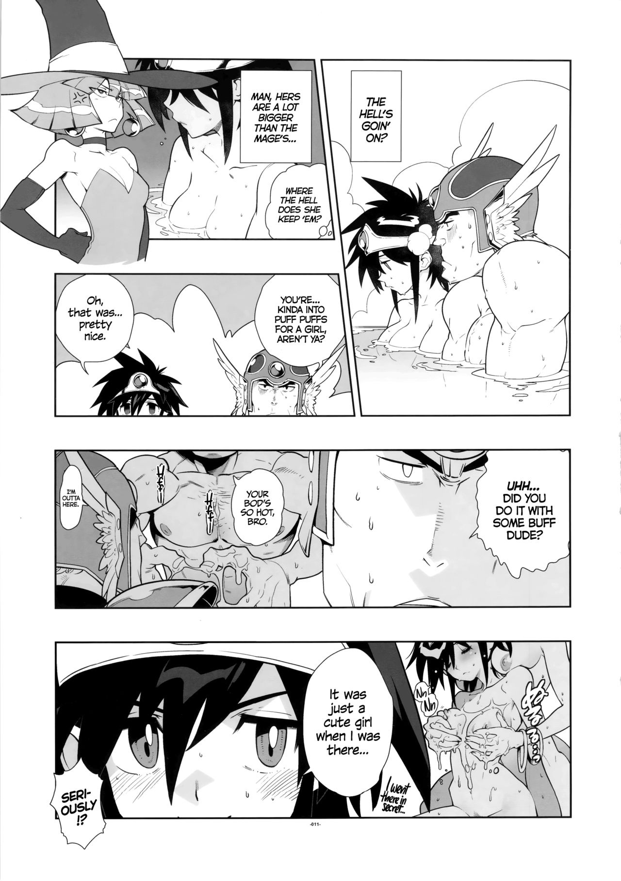 (サンクリ60) [刑法第60条／HF. (主犯)] LEVEL：3. (ドラゴンクエストIII) [英訳]
