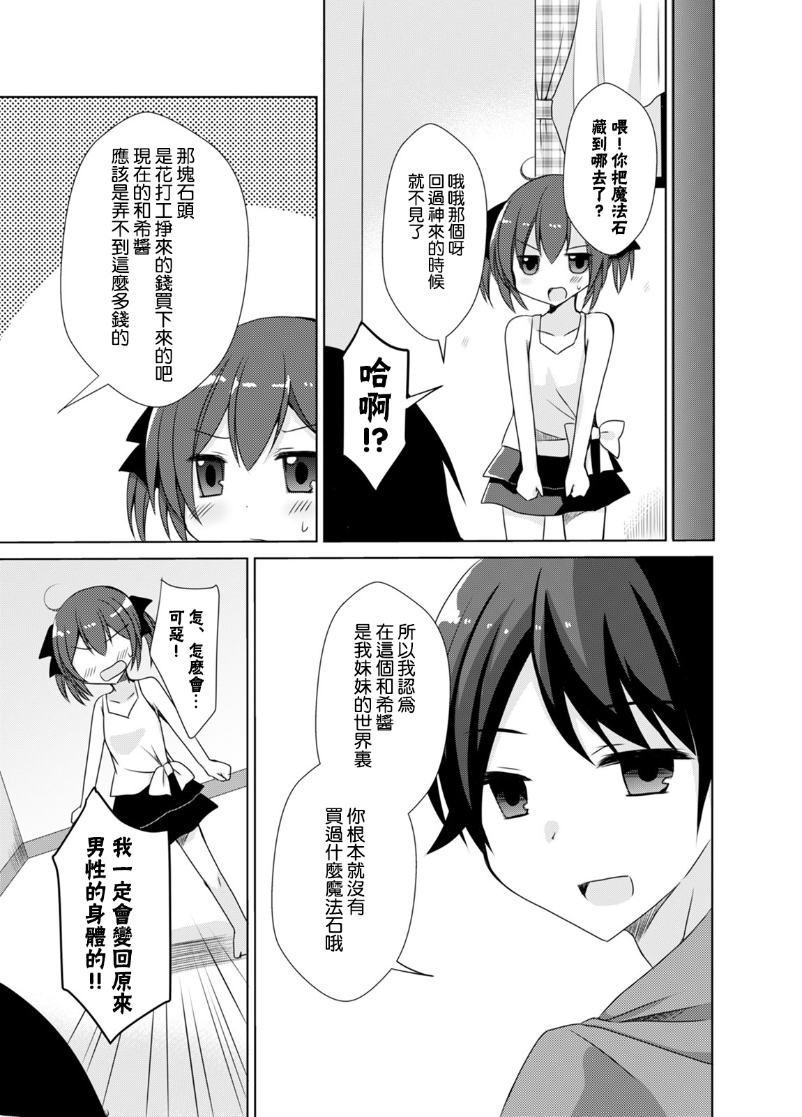 [TSFのF (森あいり)] 妹えくすちぇんじ (TSFのFのほん その2のB) [中国翻訳] [DL版]