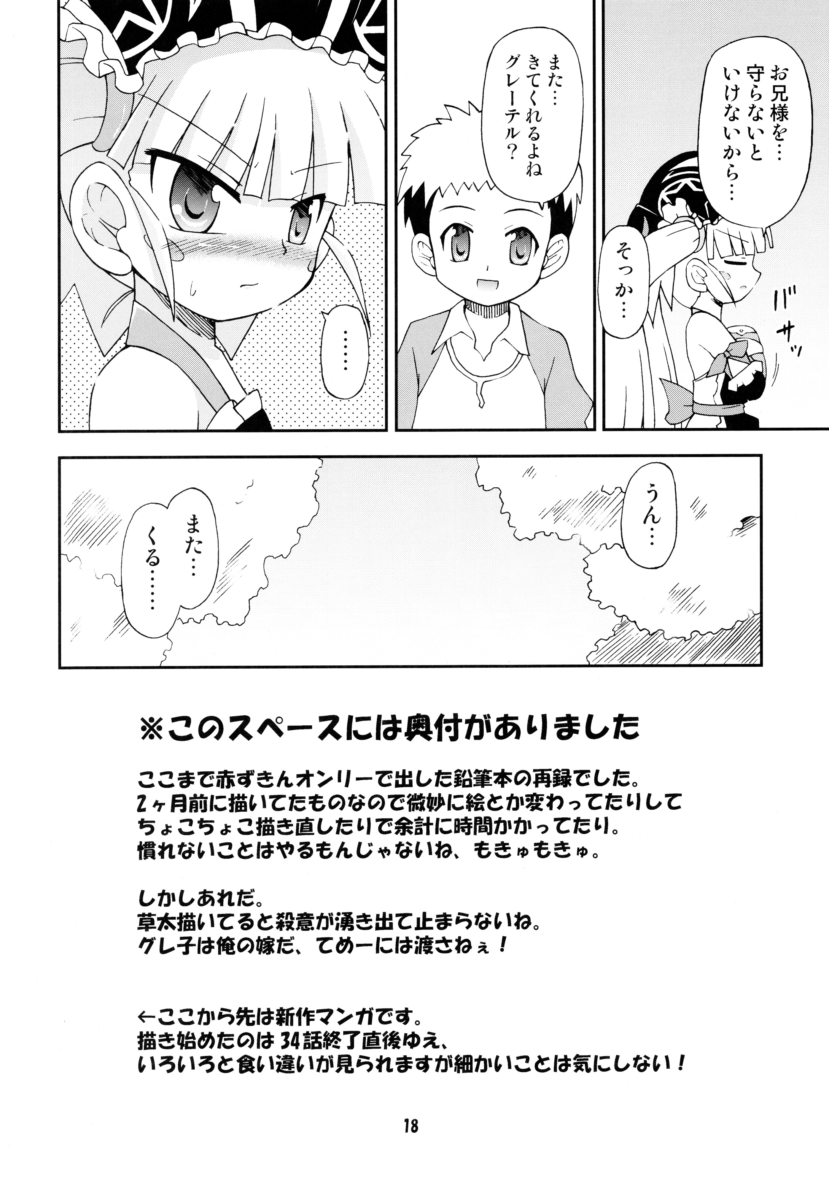 (サンクリ35) [最果て空間 (緋乃ひの)] 今週のグレ子さん (おとぎ銃士赤ずきん)