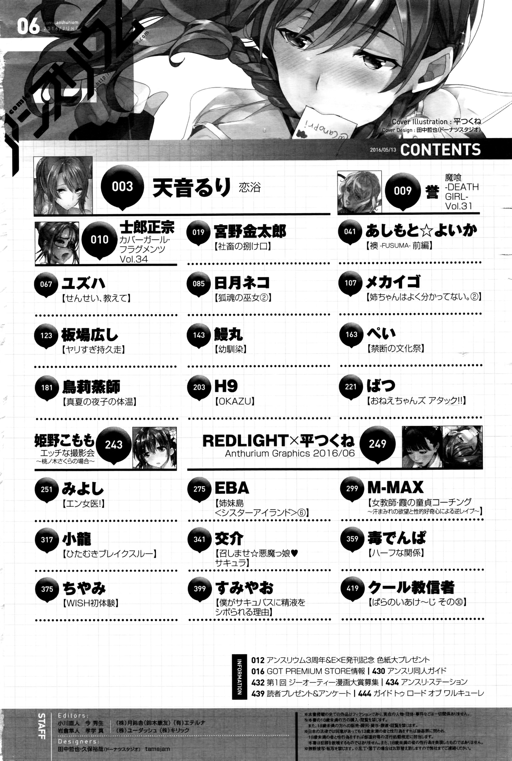 COMIC アンスリウム 2016年6月号