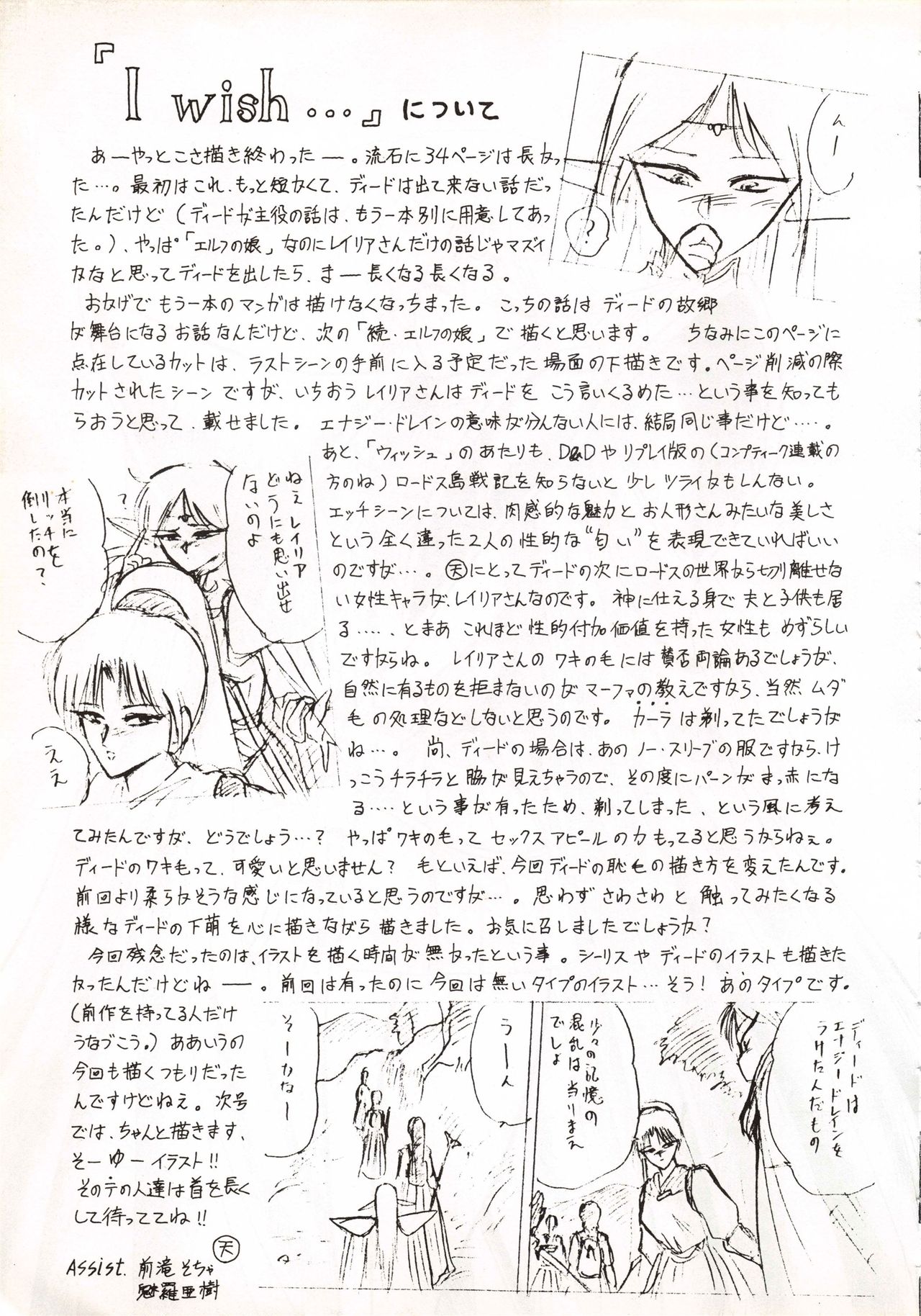 (C38) [わくわく動物園 (よろず)] エルフの娘 改訂版 ( ロードス島戦記)