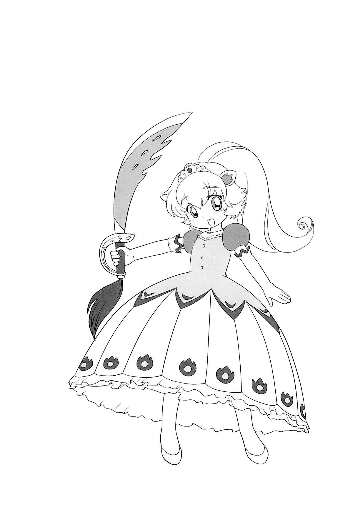 (C68) [とくだ (上田裕)] メラメラドキドキ☆ふたごとティオ (ふしぎ星のふたごひめ) [英訳]