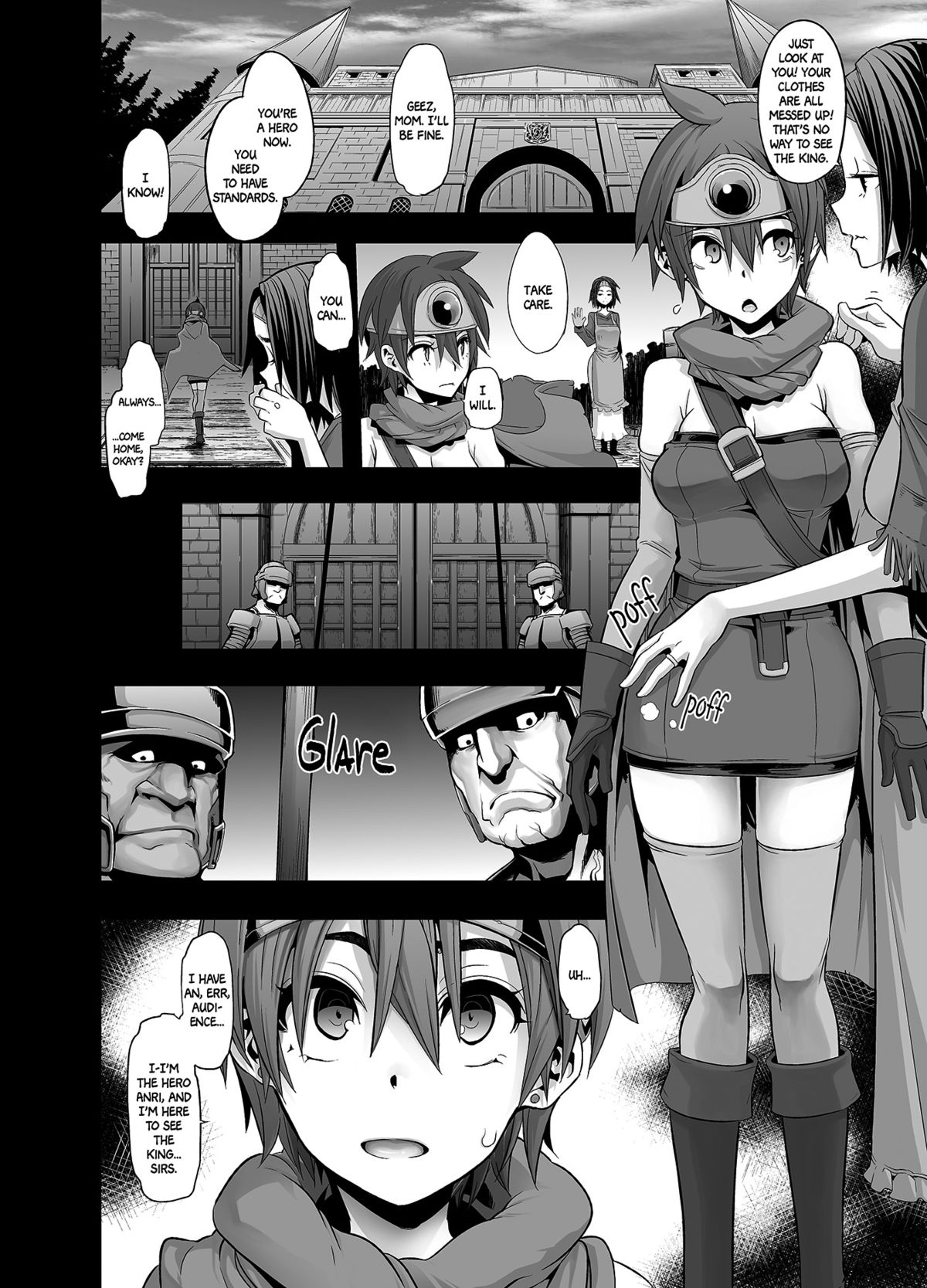 [DA HOOTCH (新堂エル)] 女ゆうしゃノ旅 (ドラゴンクエストIII) [英訳] [DL版]