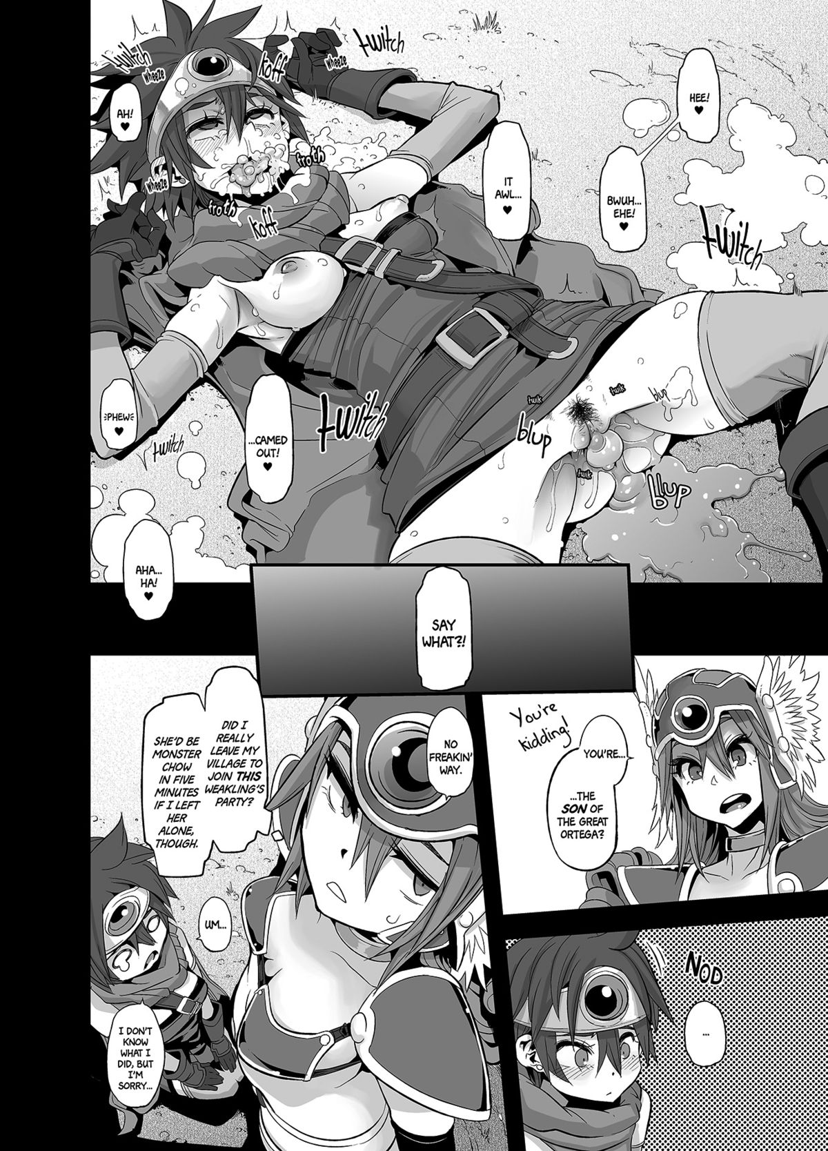 [DA HOOTCH (新堂エル)] 女ゆうしゃノ旅 (ドラゴンクエストIII) [英訳] [DL版]