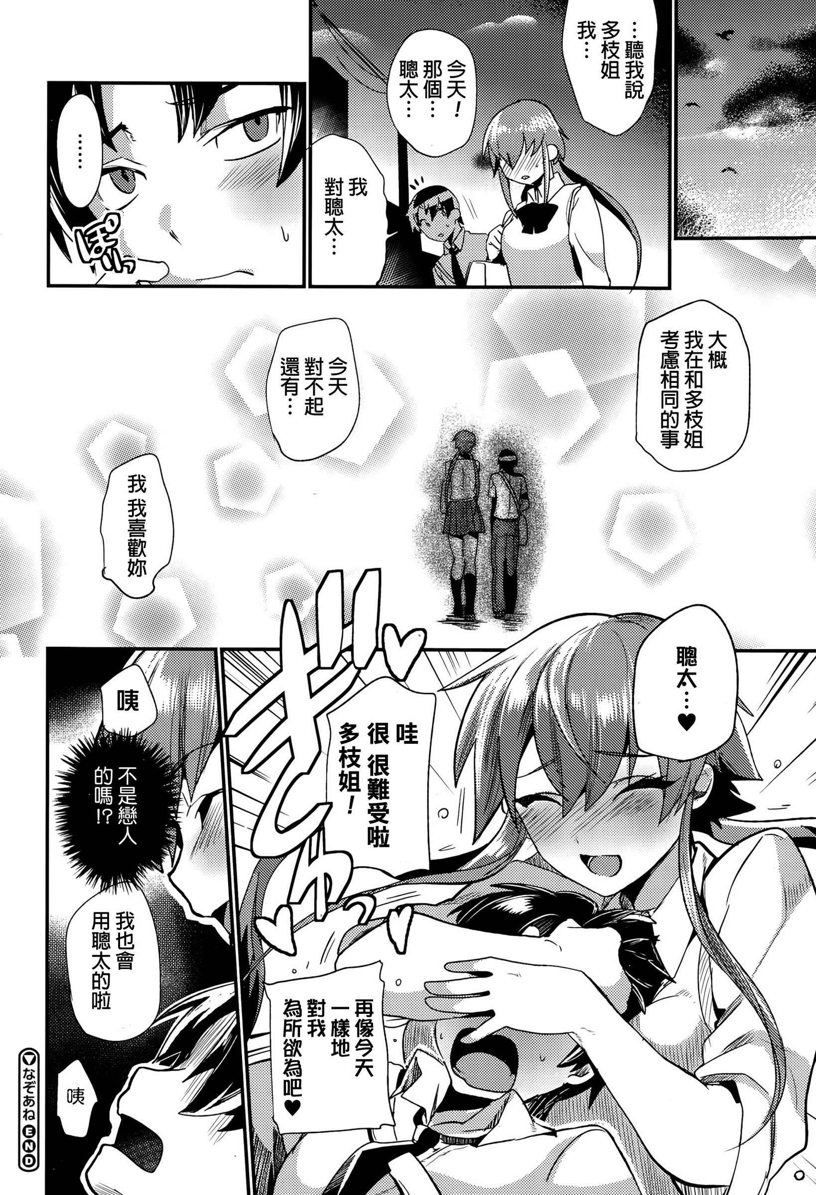 [むのめりくん] なぞあね (コミックメガストアα 2015年10月号) [中国翻訳]