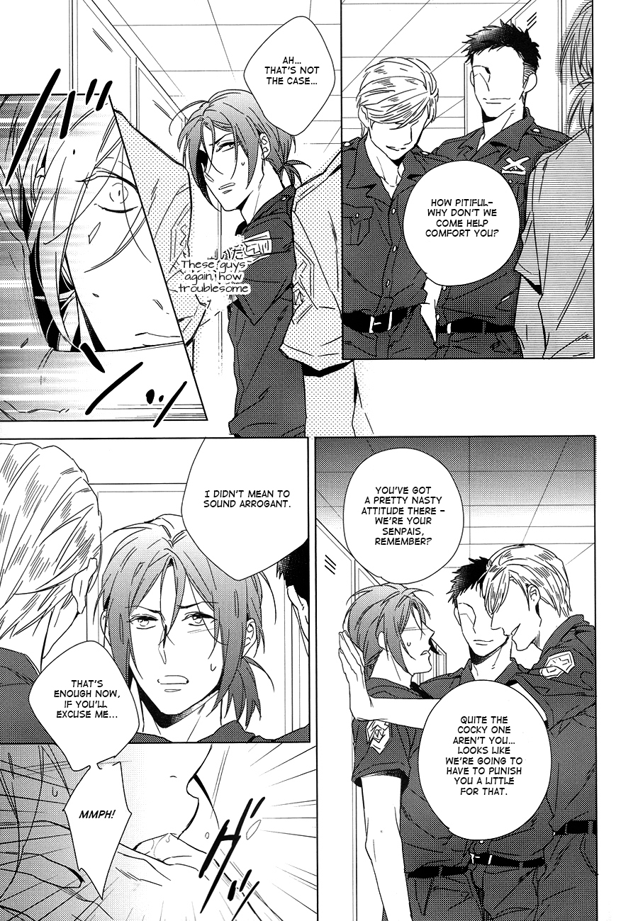 (COMICCITY大阪10) [URO (あまま)] LOVE CHASE (Free!) [英訳]