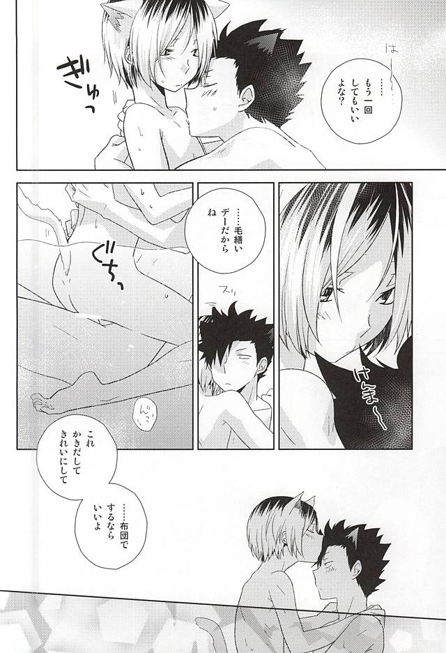 (HARUCC20) [MOBRIS (トモハル)] 月イチ大感謝毛繕いデー (ハイキュー!!)