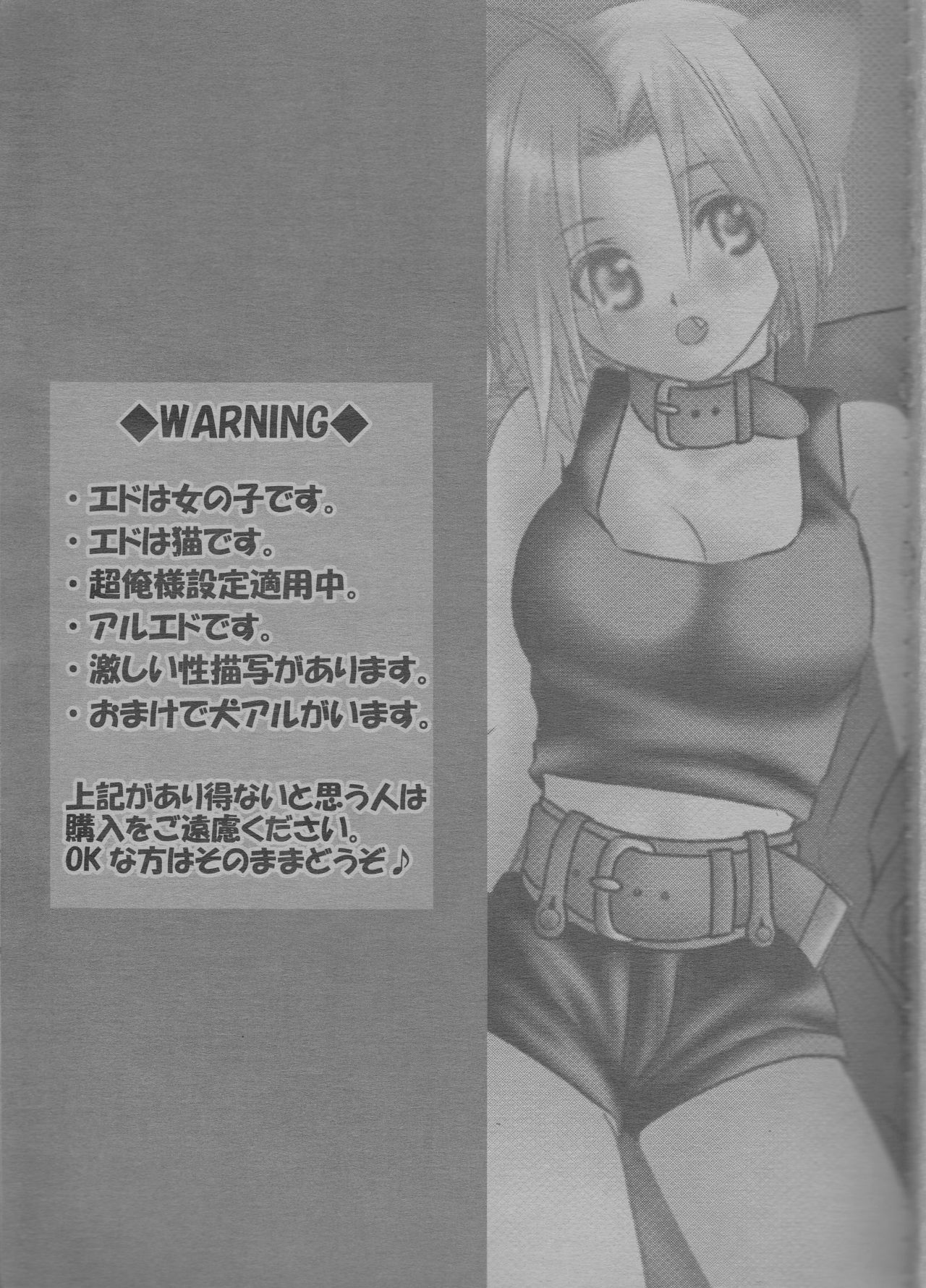 (C68) [HEAVENS (月影満丸)] にゃんにゃん (鋼の錬金術師)