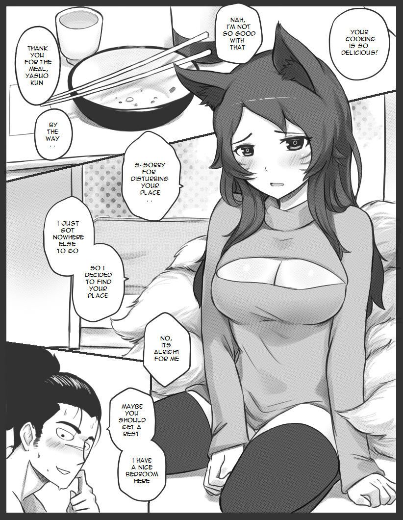 [Sieyarelow] Fox Charm (Ahri x Yasuo) (League of Legends) [英語]