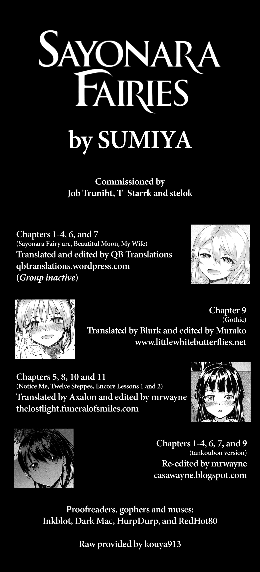 [スミヤ] SAYONARA FAIRIES [英訳]
