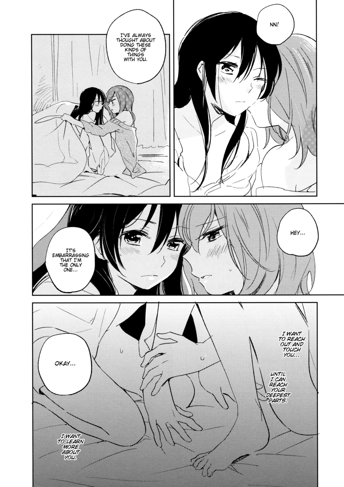 (C89) [prism＊pink (かるは)] おとなのかいだん (ラブライブ!) [英訳]