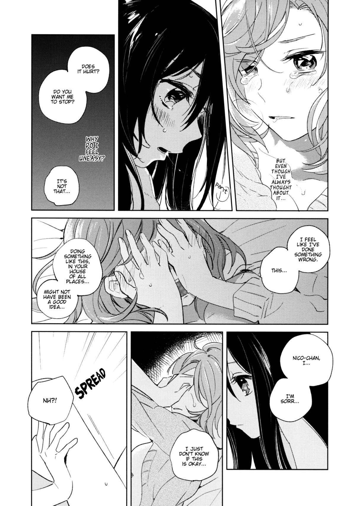 (C89) [prism＊pink (かるは)] おとなのかいだん (ラブライブ!) [英訳]