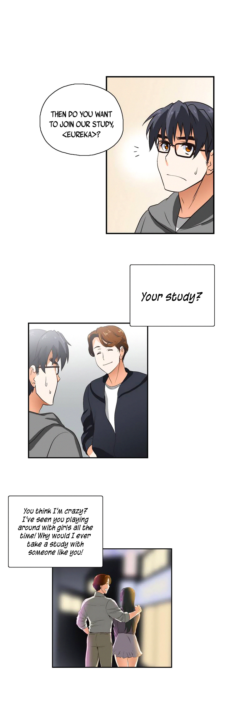 【エッジエッジ】SStudyCh.0-24（英語）（YoManga）（進行中）
