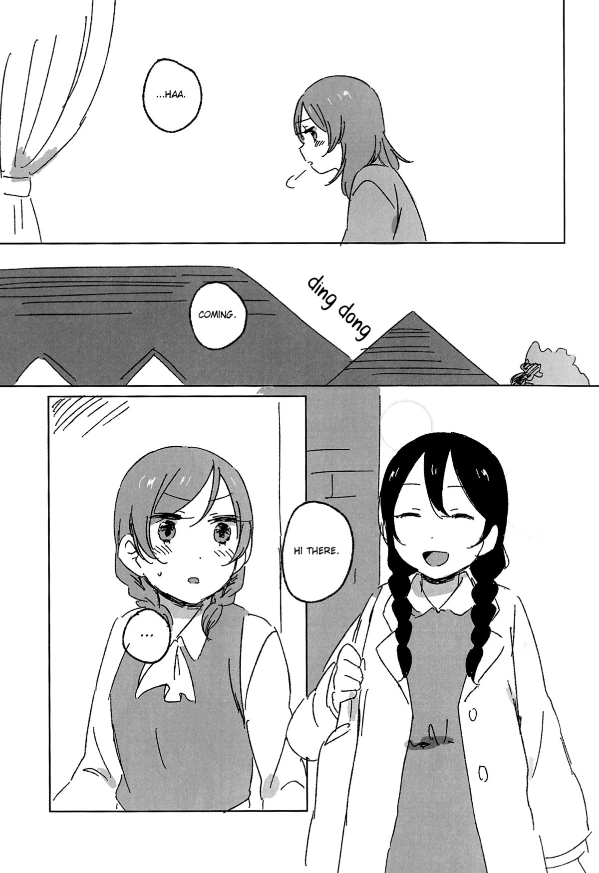 (C89) [CURL UP (murata)] こっちみてHONEY (ラブライブ!) [英訳]