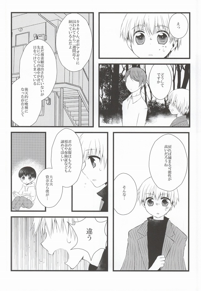 (CC大阪100) [アヤオリ (文, おりすけ)] 月とメテオラ (東京喰種)