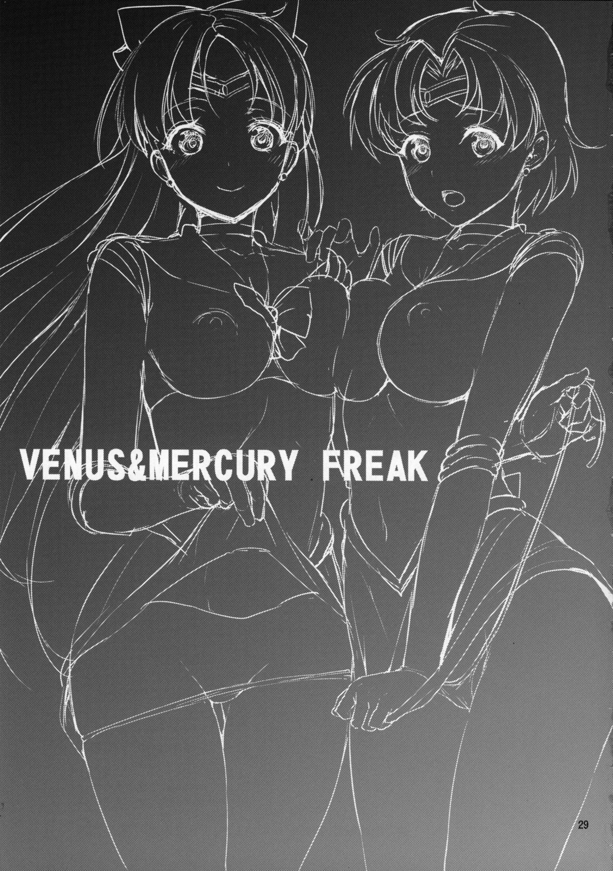 (C88) [アカペンギン (アサヒナヒカゲ)] VENUS&MERCURY FREAK (美少女戦士セーラームーン) [英訳]