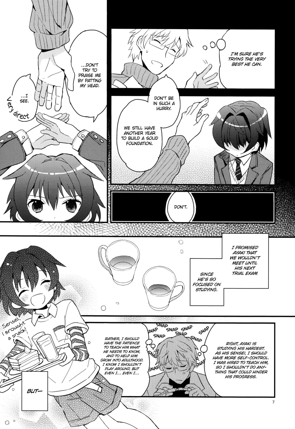 [88scones (さかきツイ)] センセイ、センセイ [英訳]