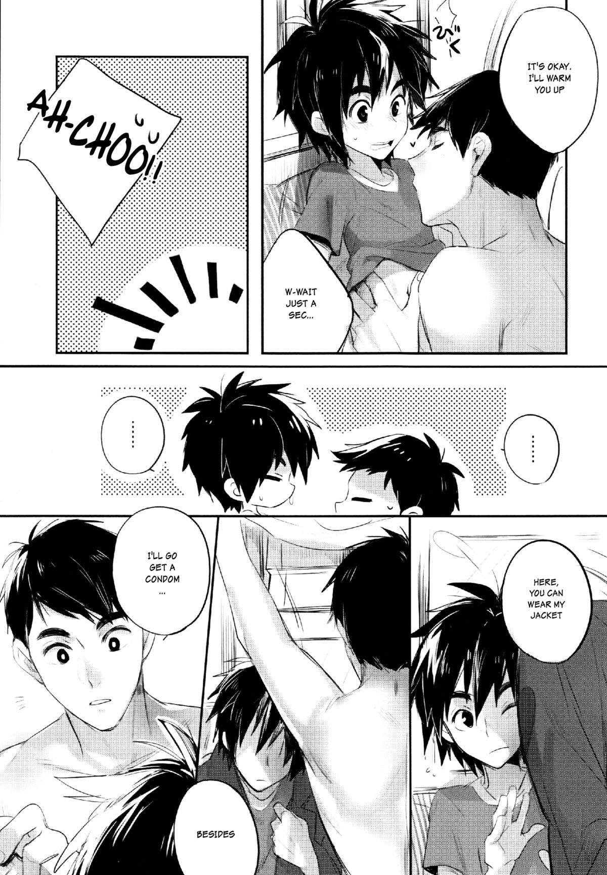 (SPARK10) [グミ屋さん (ヒヤ)] 僕やっていいですか ？ (ベイマックス) [英訳]