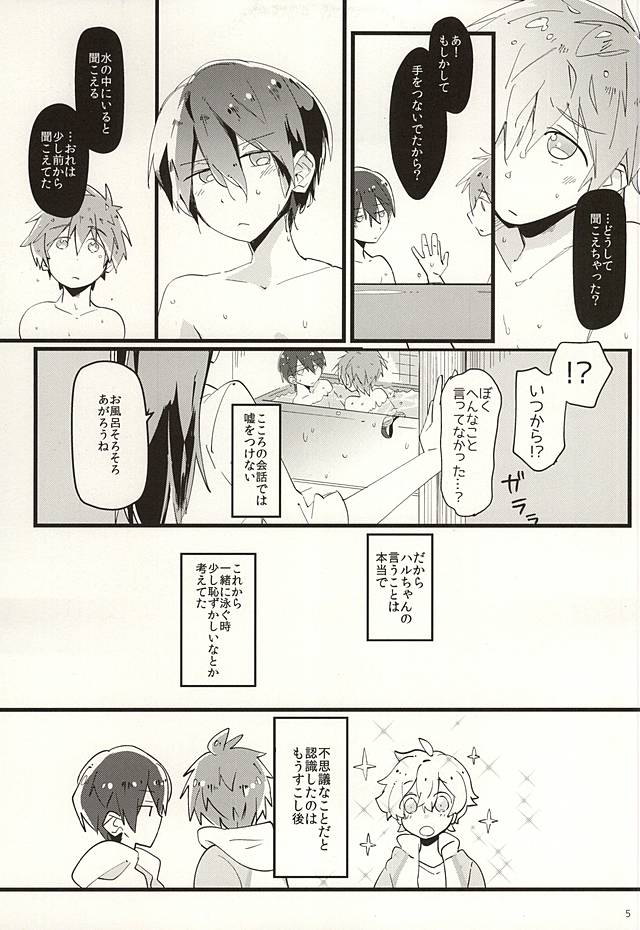 (恋愛シャチュエーション4) [自腹 (ごま)] ココアとチョコレートケーキ (Free!)