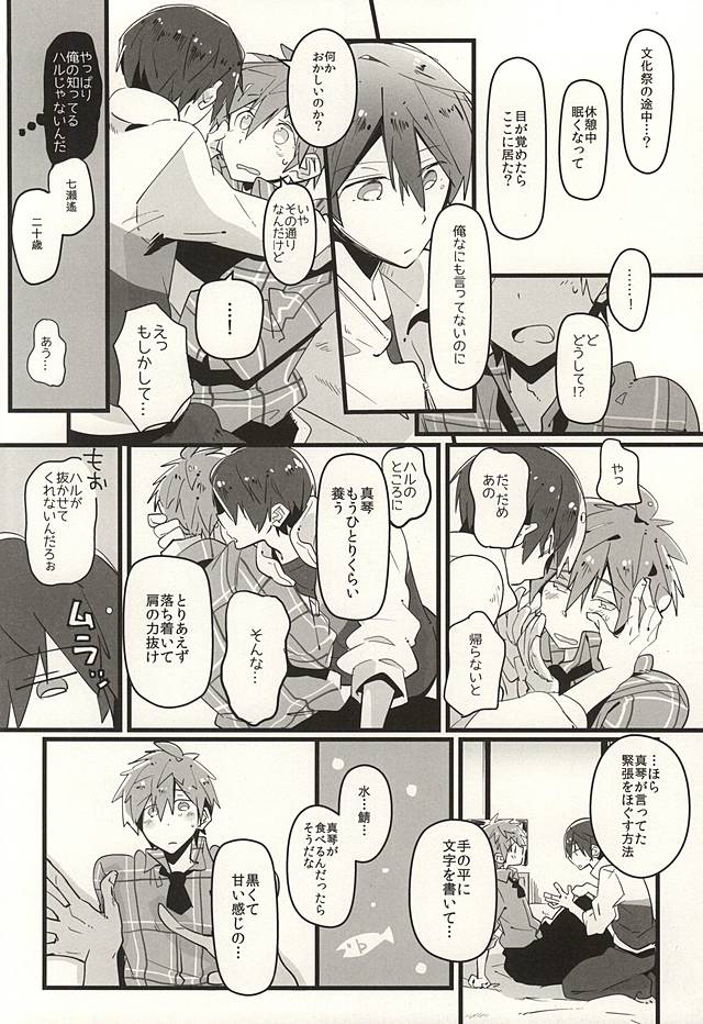 (恋愛シャチュエーション4) [自腹 (ごま)] ココアとチョコレートケーキ (Free!)