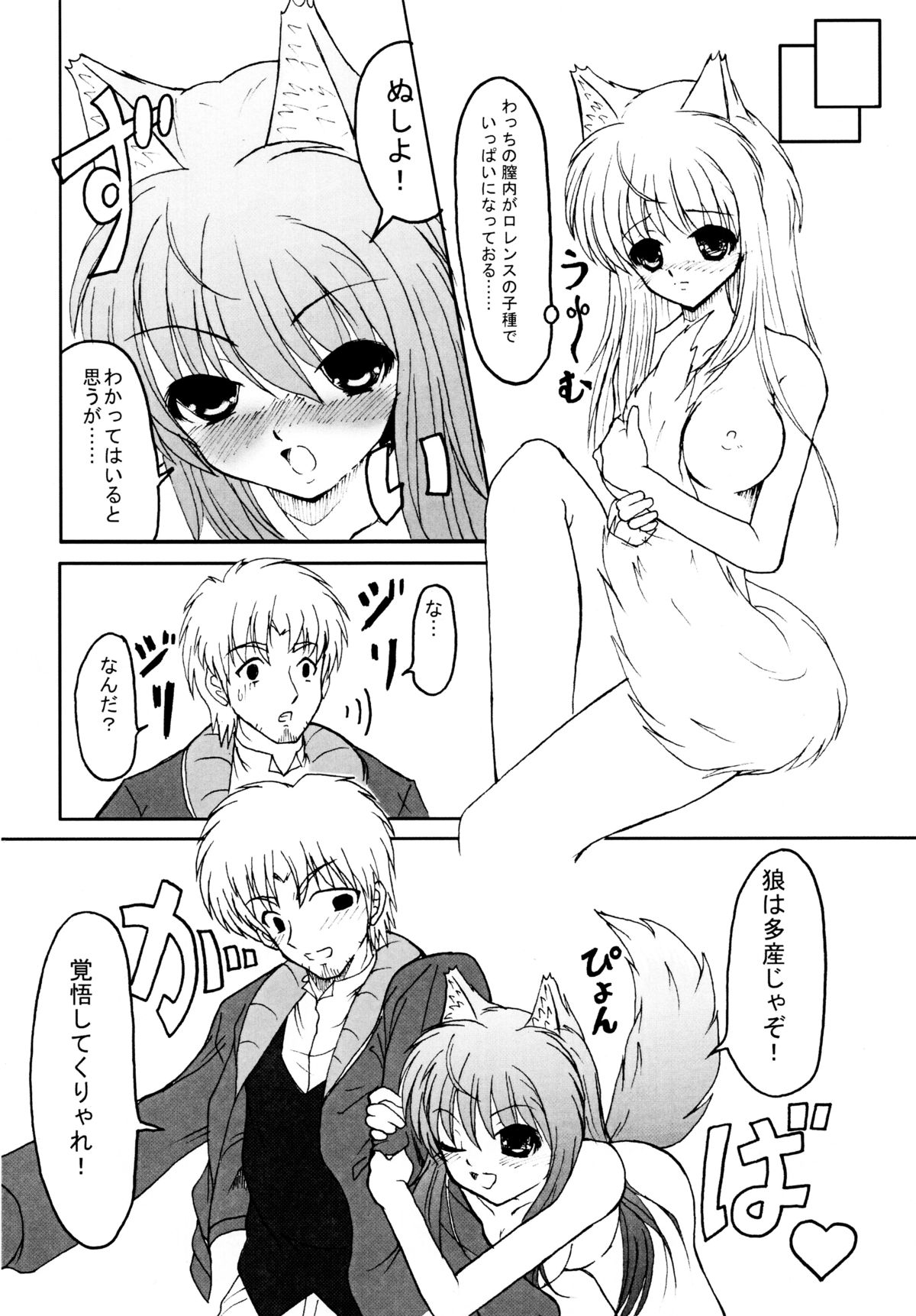 (サンクリ40) [いろは堂 (椎口いるは)] 狼と愛の鎖 (狼と香辛料)