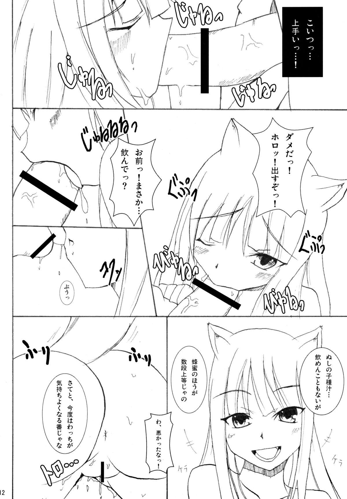 (COMIC1☆2) [高機動少女 (藤崎空)] Naked Spice (狼と香辛料)