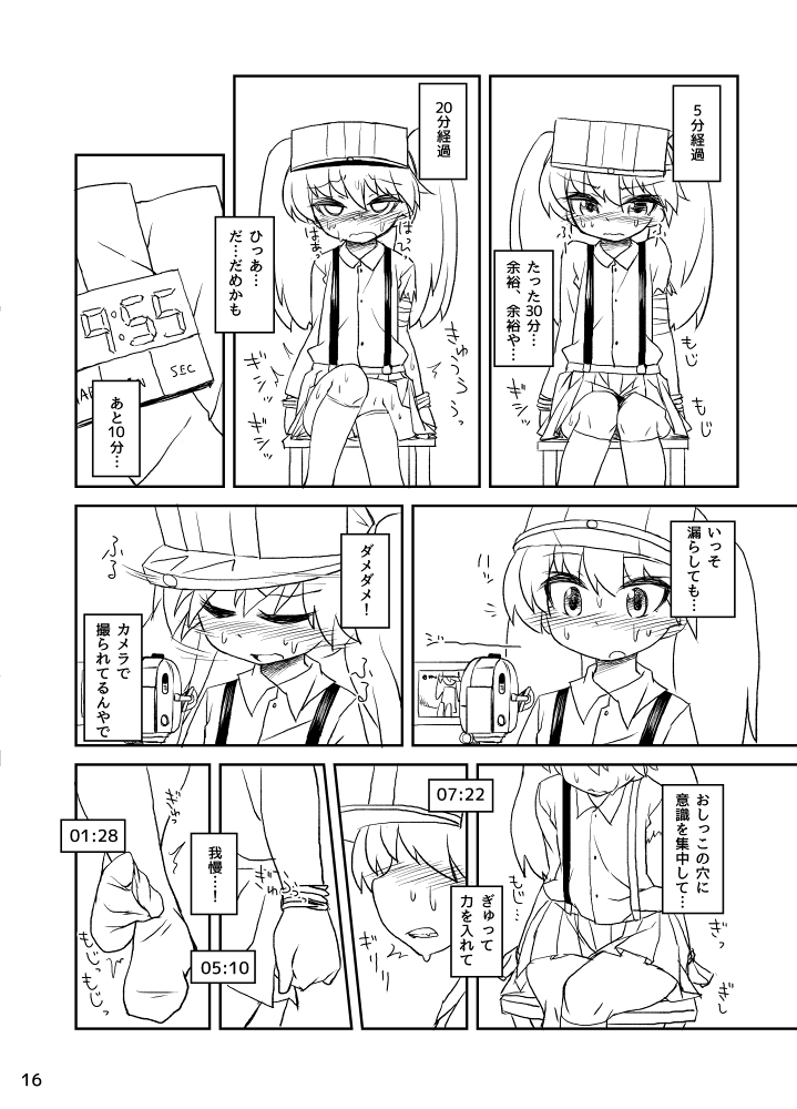 (C88) [ぼっち工房 (るつぼ)] 龍驤ちゃん監禁おもらし本 (艦隊これくしょん -艦これ-) [見本]