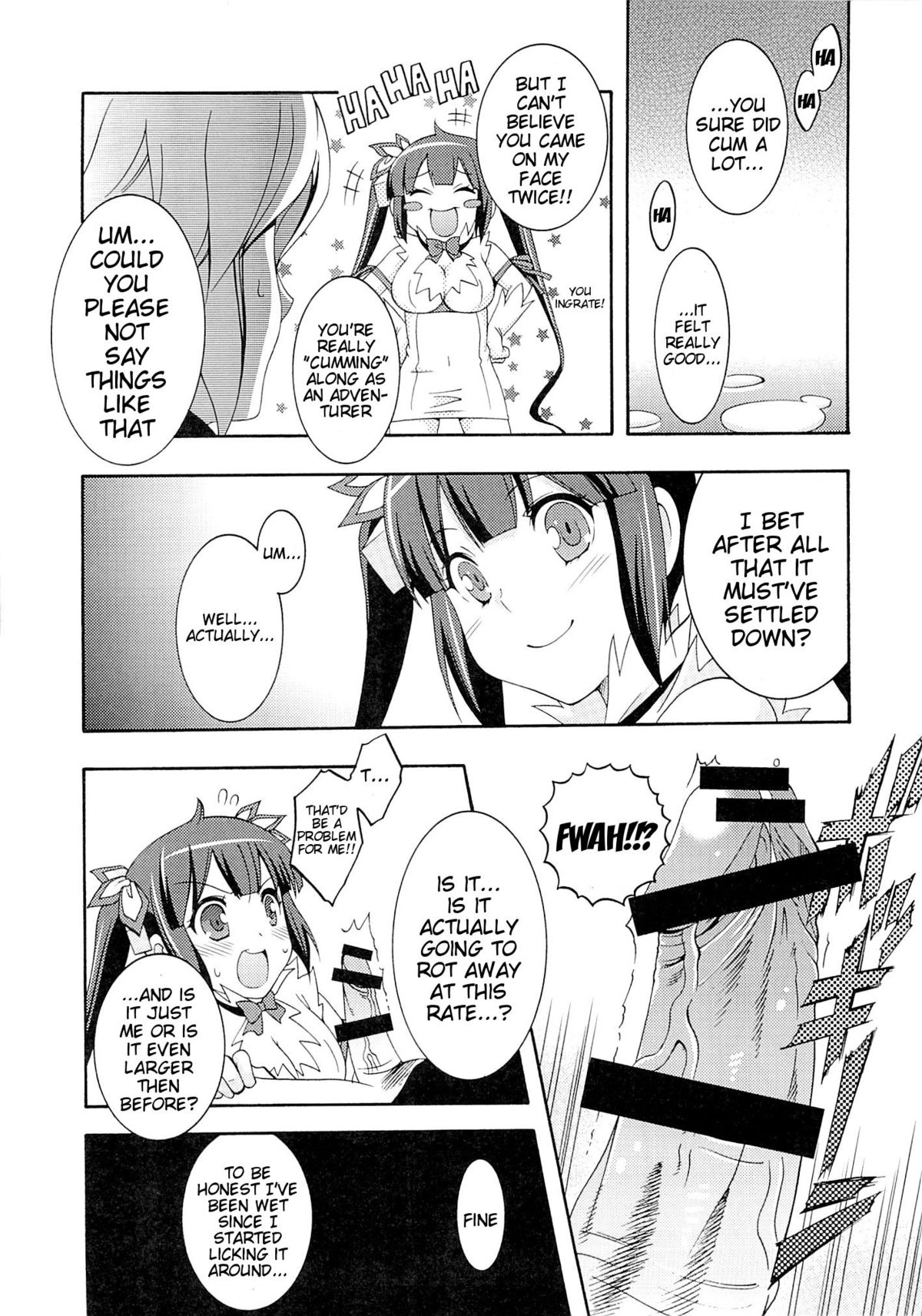 (COMIC1☆9) [MIX-ISM (犬威赤彦)] ロリ神様シコリティカルヒット!! (ダンジョンに出会いを求めるのは間違っているだろうか) [英訳]