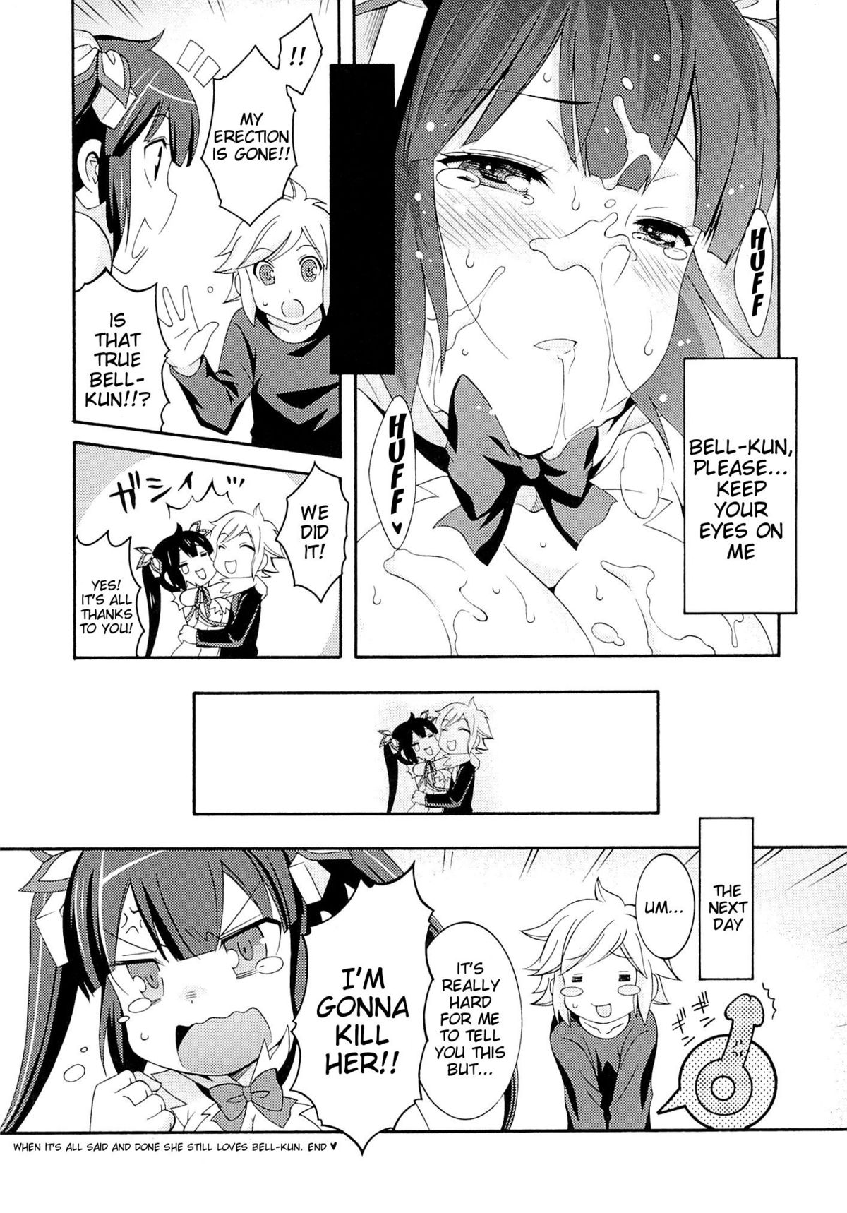 (COMIC1☆9) [MIX-ISM (犬威赤彦)] ロリ神様シコリティカルヒット!! (ダンジョンに出会いを求めるのは間違っているだろうか) [英訳]