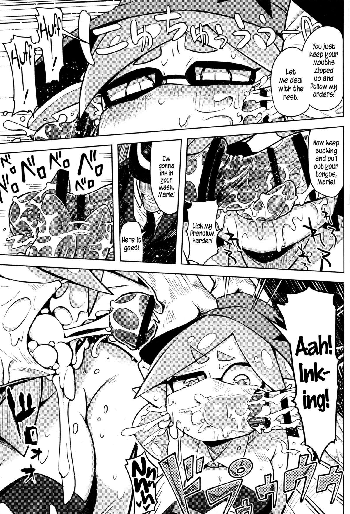 (C88) [櫻井大エネルギー (櫻井エネルギー)] ヒーロー危機一髪 (スプラトゥーン) [英訳]