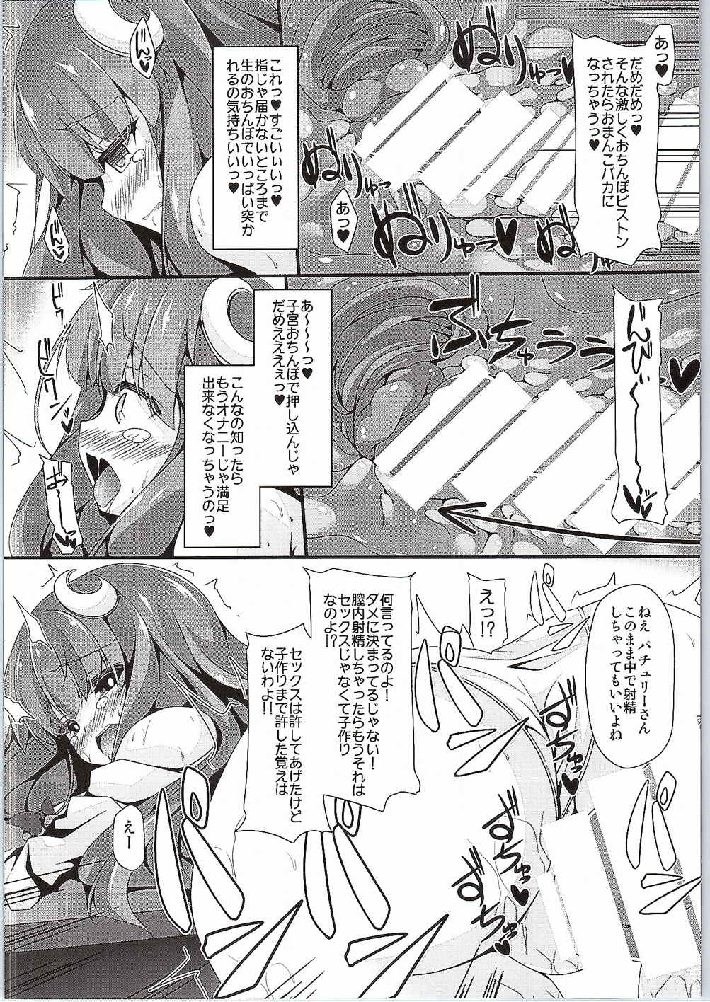 (C88) [Right away (坂井みなと)] 図書姦活動記録 (東方Project)