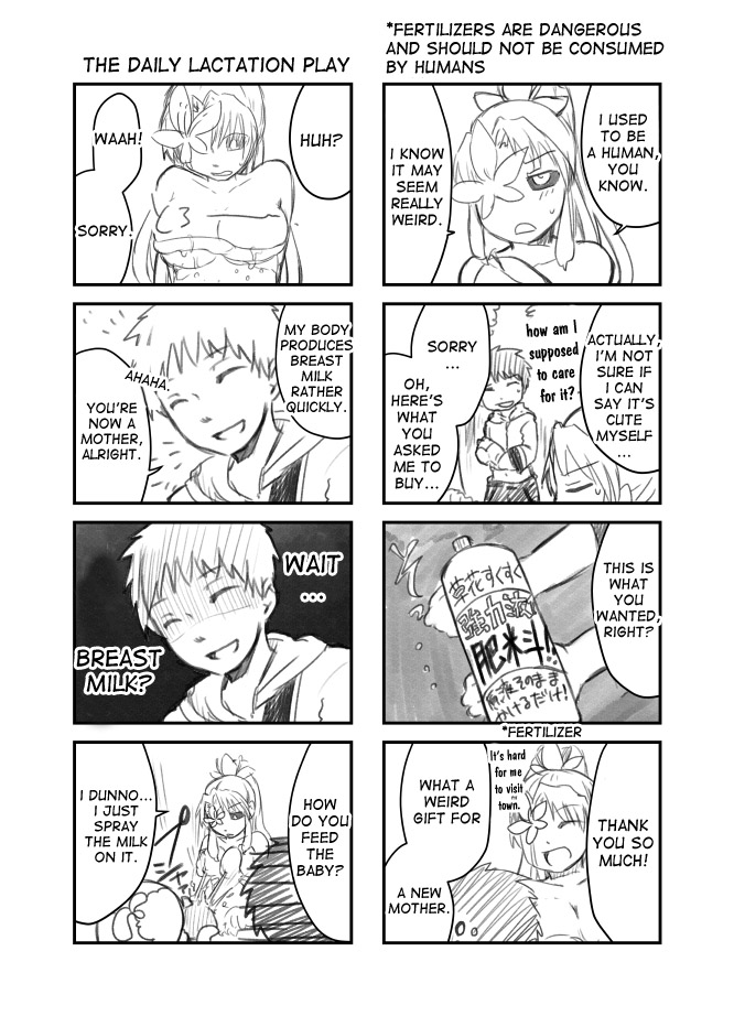 [夜光曲 (飯浜ダカ)] 草娘ラクガキ漫画2 [英訳]