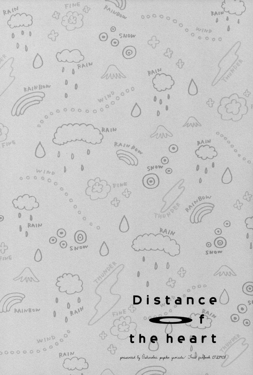 (C86) [オシノビー (山田パピコ)] Distance of the heart (Free!) [英訳]