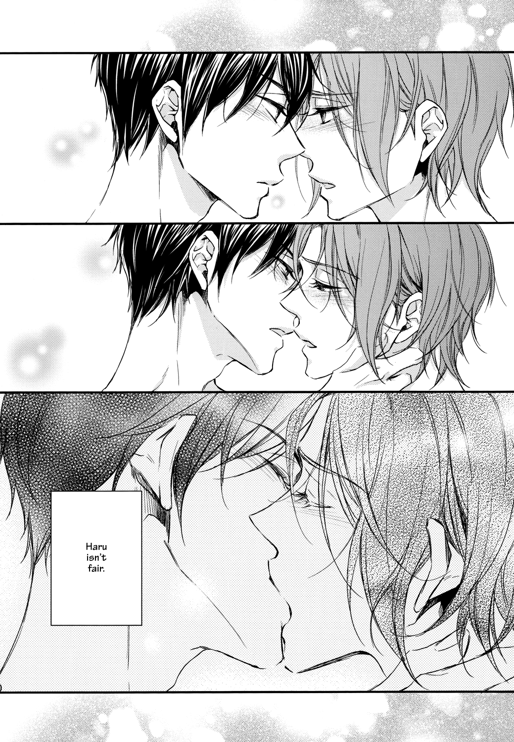 (C86) [オシノビー (山田パピコ)] Distance of the heart (Free!) [英訳]
