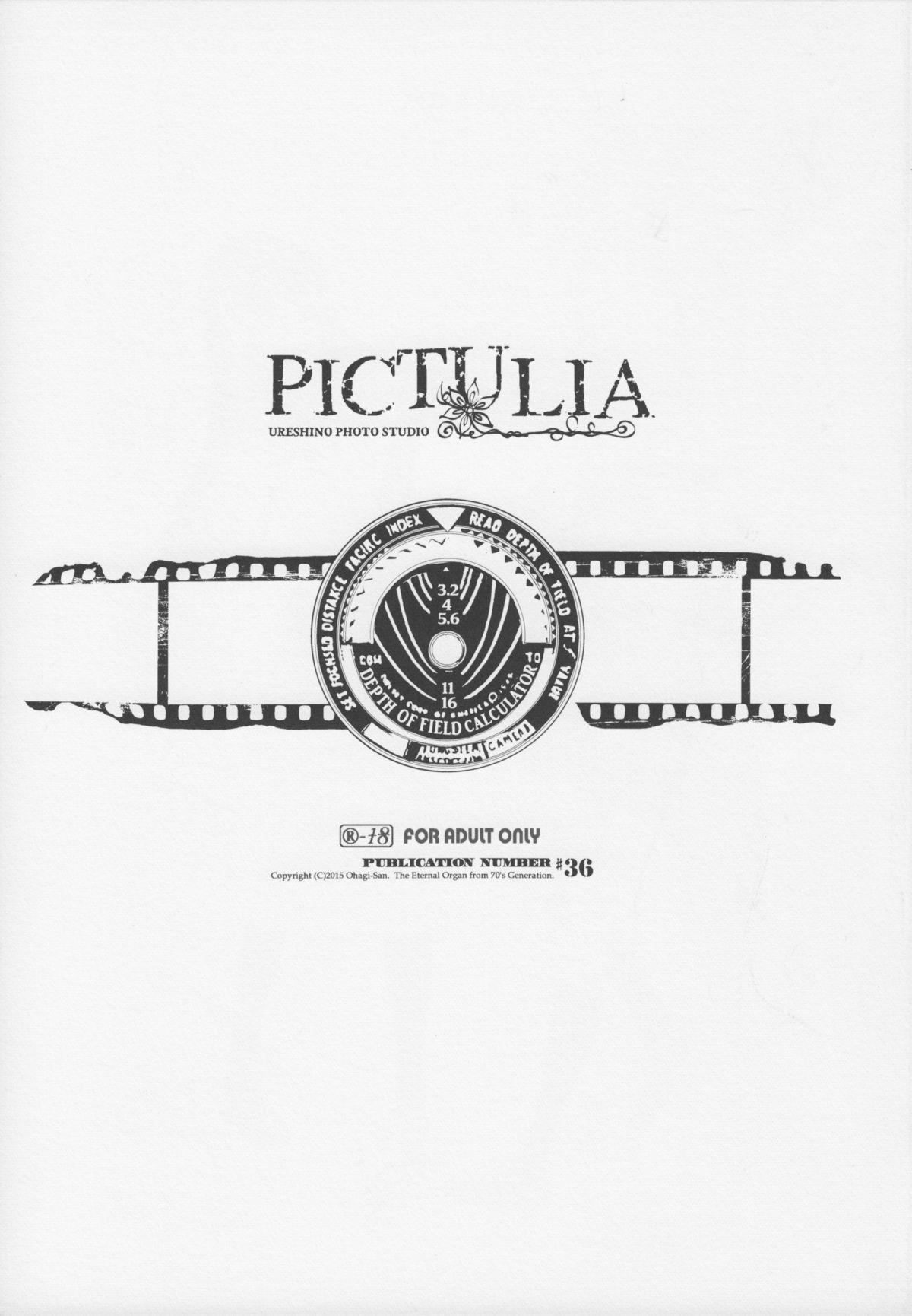 (COMIC1☆9) [70年式悠久機関 (おはぎさん)] pictulia + 4Pリーフレット