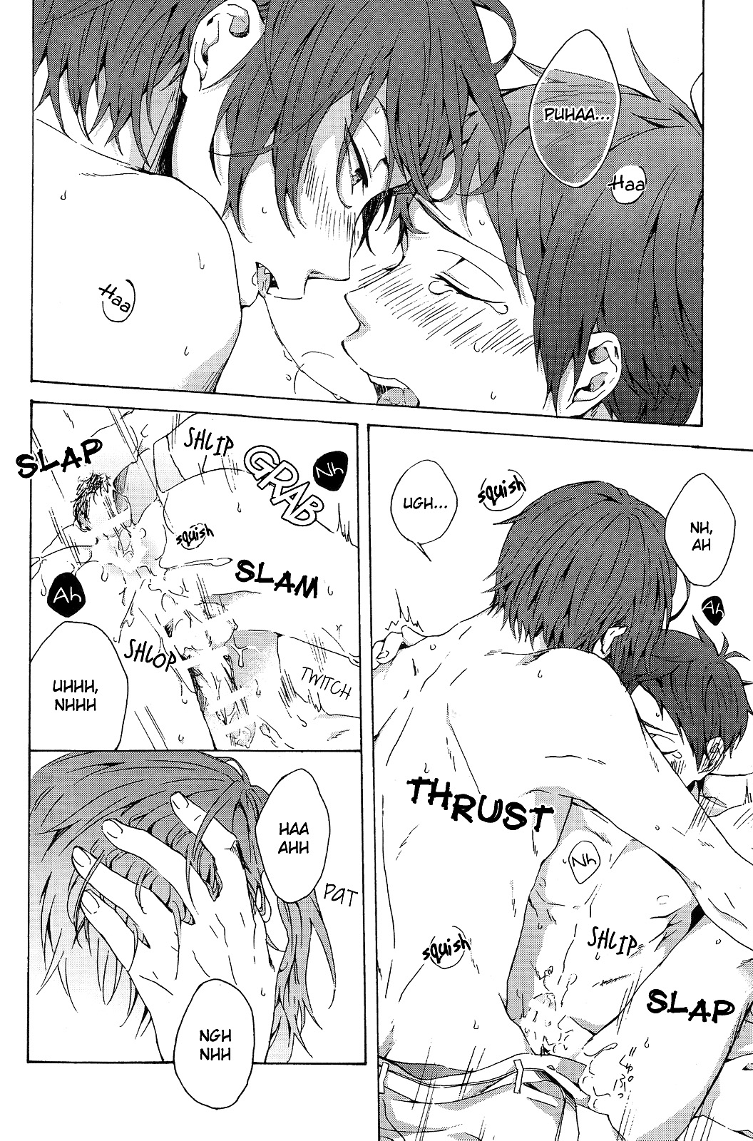 (恋愛自由形!entry4) [iroiro (みぞれ)] わるいくせ (Free!) [英訳]