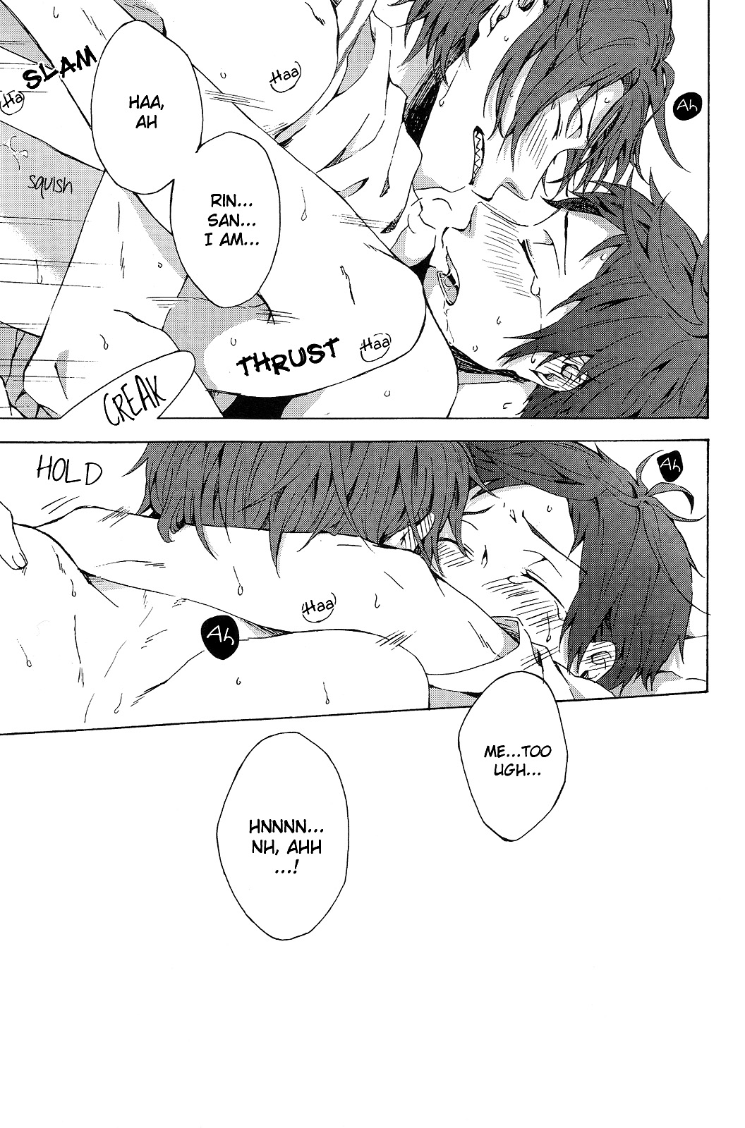 (恋愛自由形!entry4) [iroiro (みぞれ)] わるいくせ (Free!) [英訳]