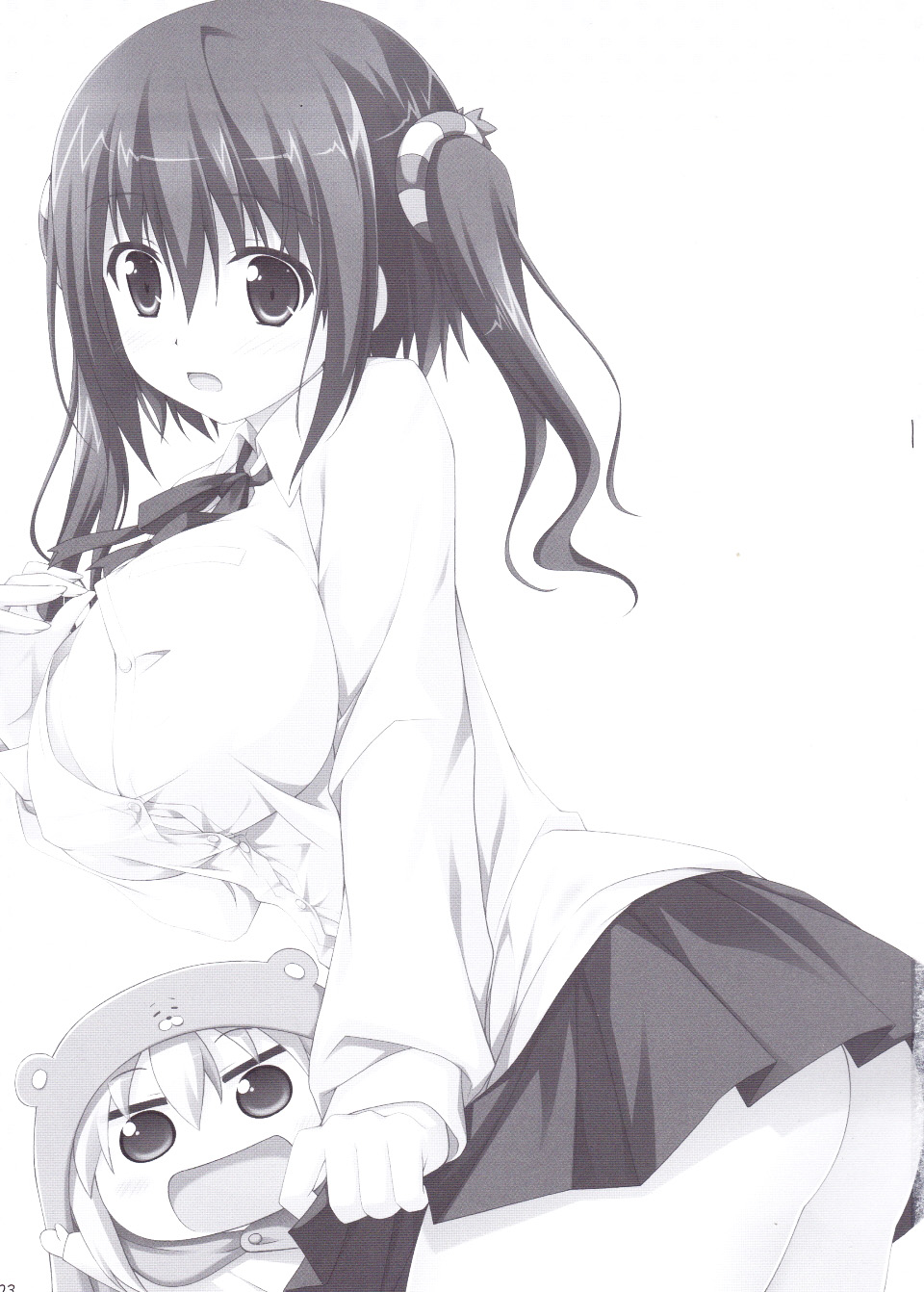 (C88) [KOJI2 (津田晶)] えびにゃにゃにゃ! (干物妹!うまるちゃん) [中国翻訳]
