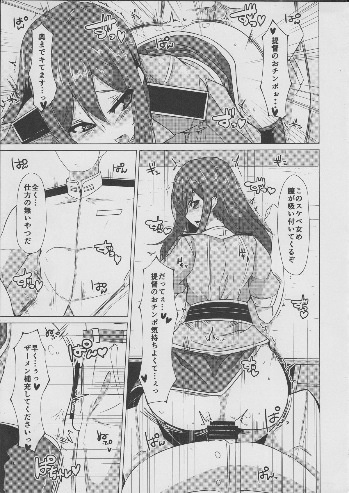 (C87) [ふぇちずむ (田中銀二)] 航巡と玩具 (艦隊これくしょん -艦これ-)