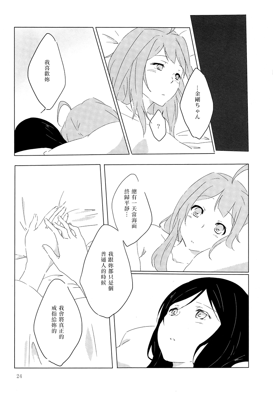 (軍令部酒保&砲雷撃戦!よーい!合同演習 2) [道ばた2丁目3番地。 (端道みひろ)] 金剛石のリングを貴女に (艦隊これくしょん -艦これ-) [中国翻訳]