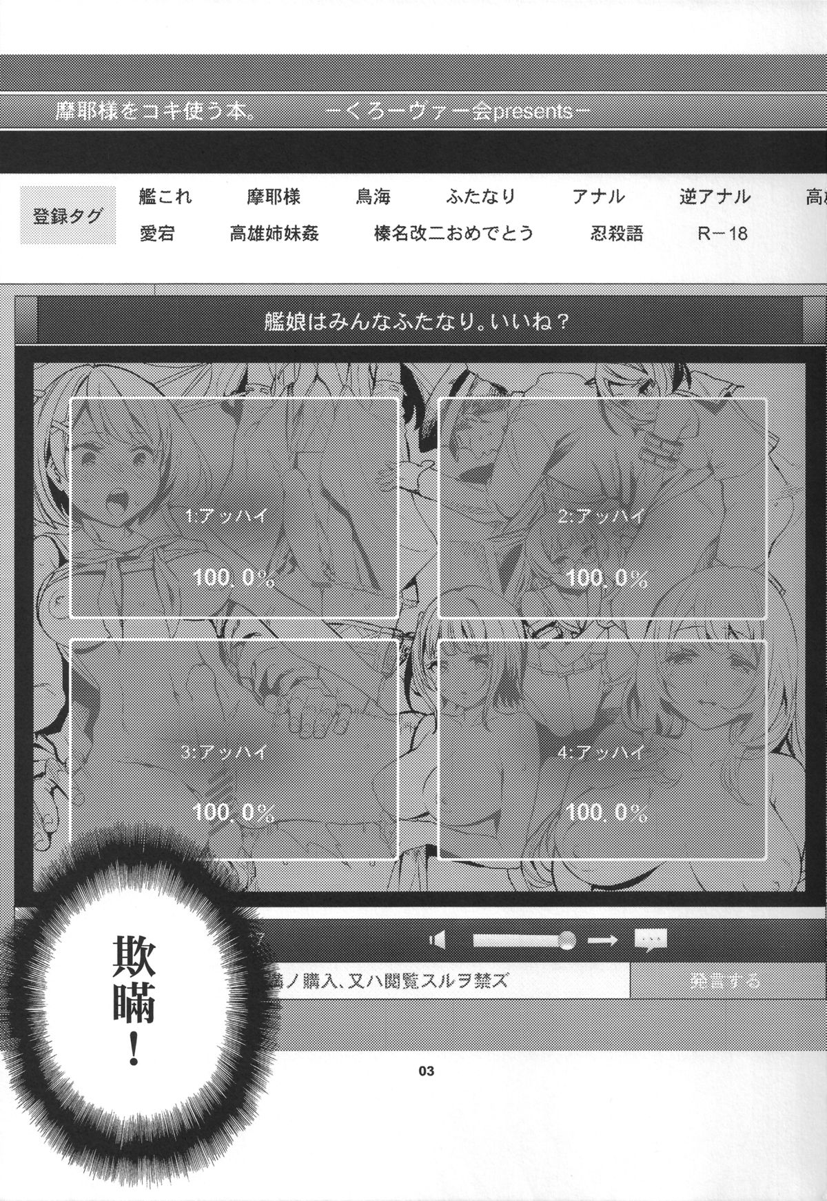 (C86) [くろーヴァー会 (えむあ)] 摩耶様をコキ使う本 (艦隊これくしょん -艦これ-)