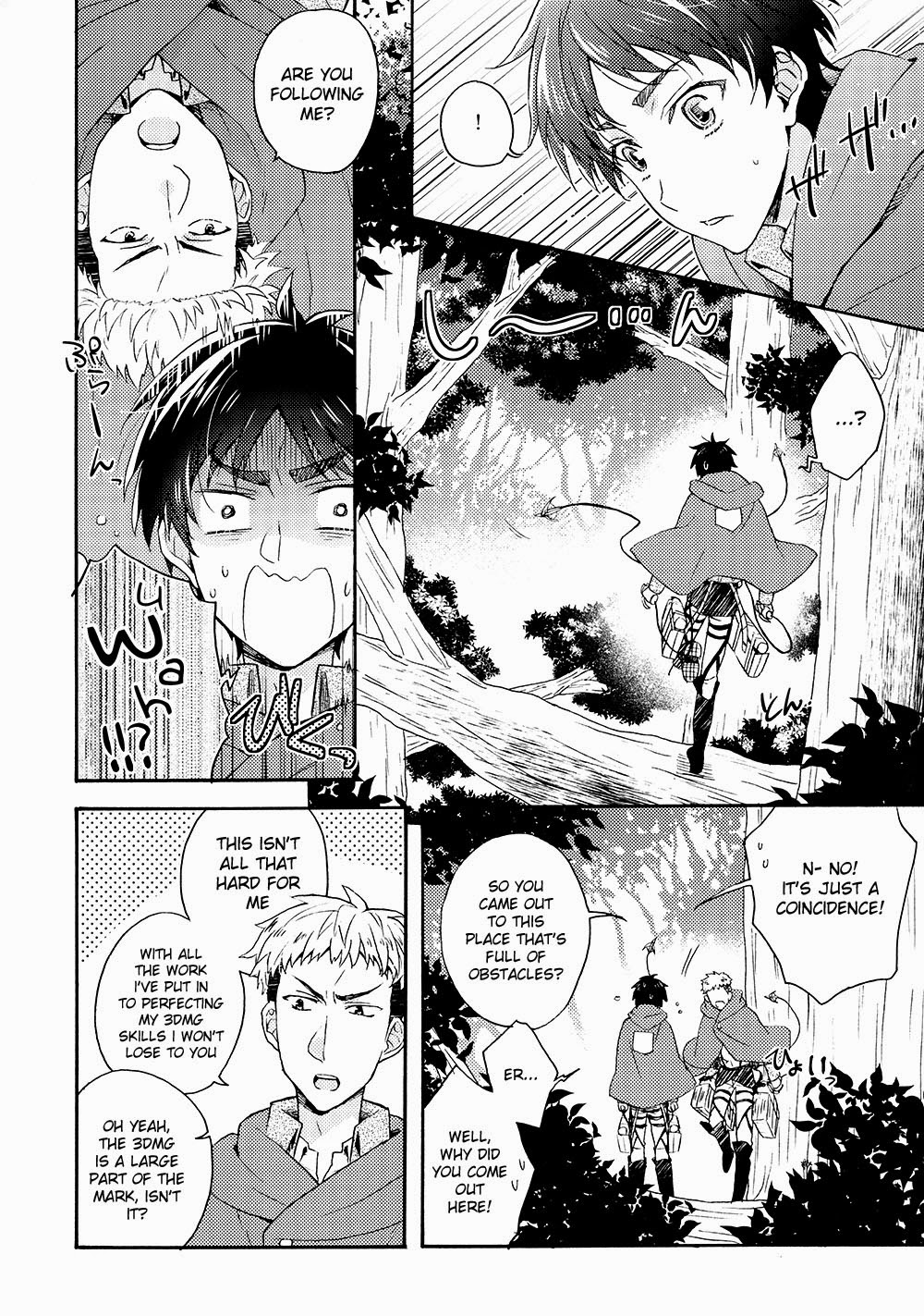 [dg (どぐう)] オレたち付き合ってますん。後編-下 (進撃の巨人) [英訳]