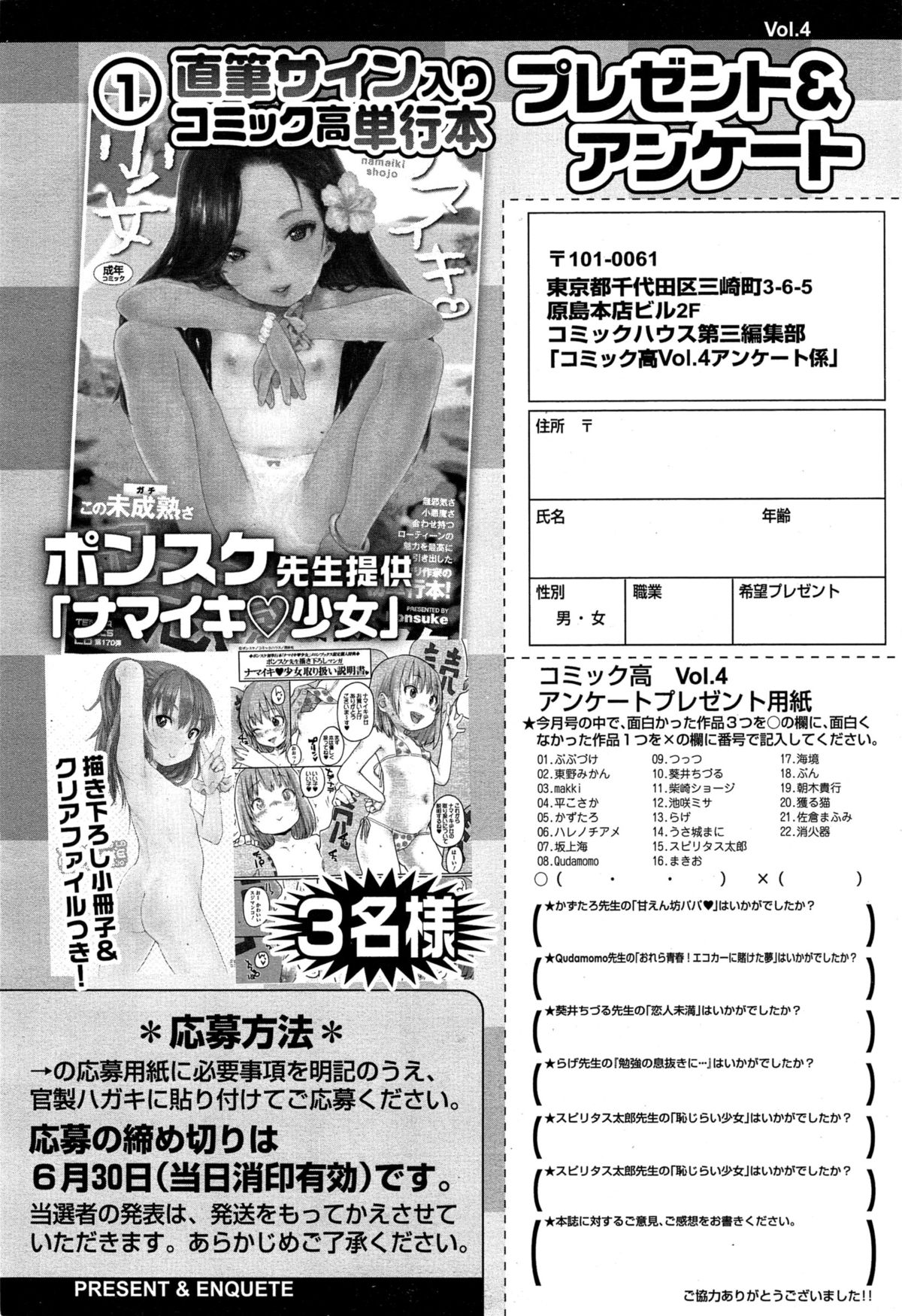 COMIC 高 Vol.4