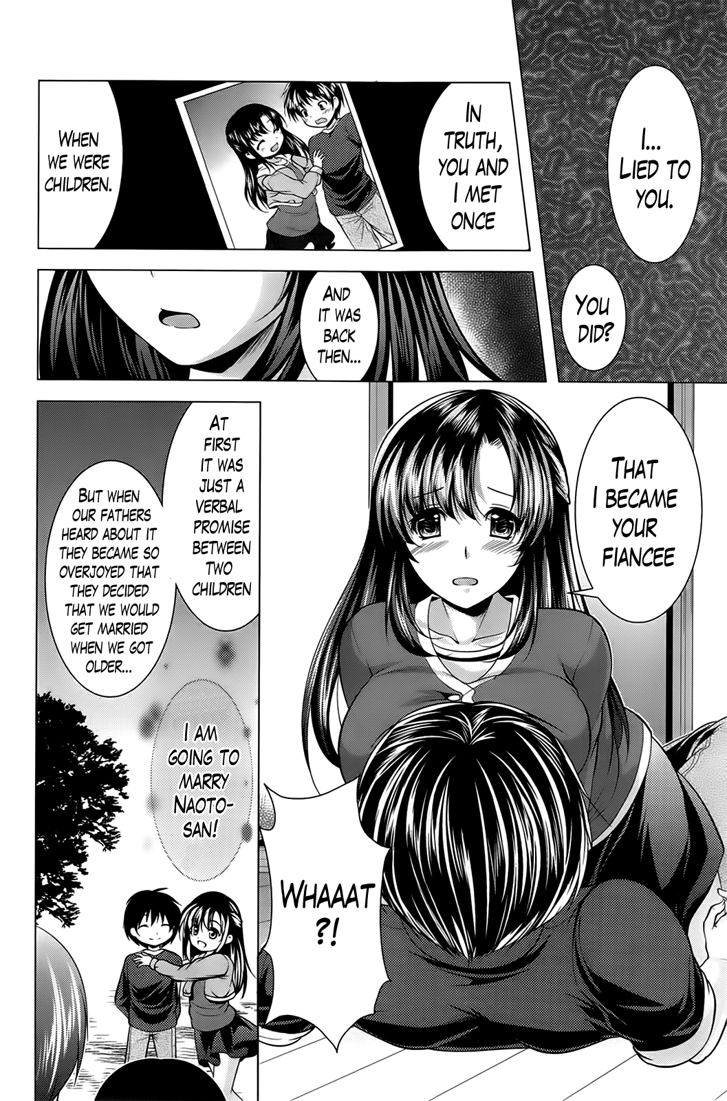 [松波留美] おしかけフィアンセ [英訳]