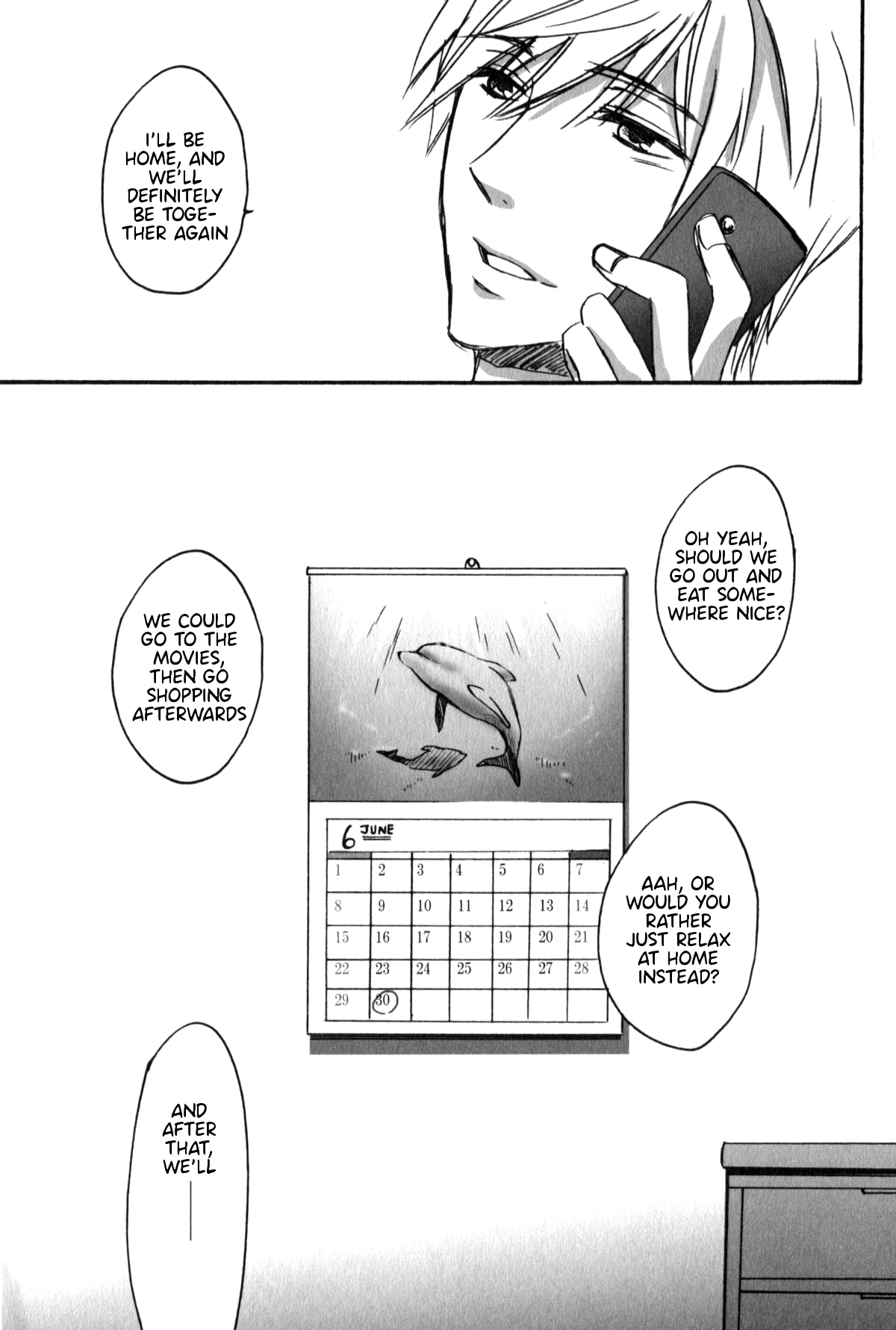(SUPER23) [きなこもち (きなこ)] Telephone SEX (Free!) [英訳]