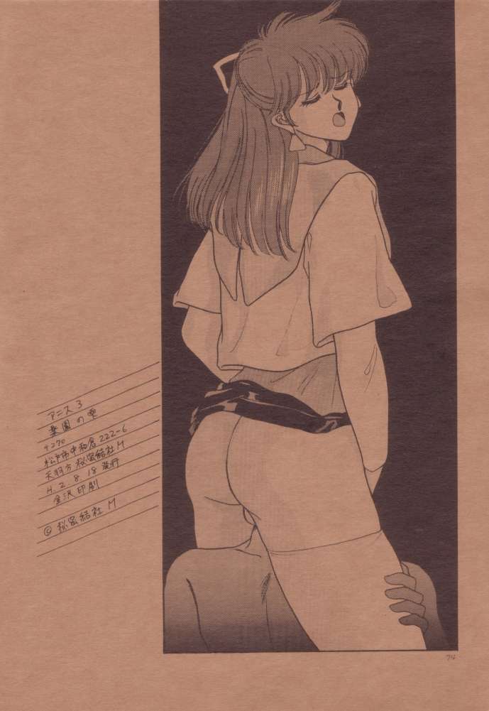 (C38) [秘密結社M (北原亜希)] ANICE 3 楽園の雫 (超音戦士ボーグマン)
