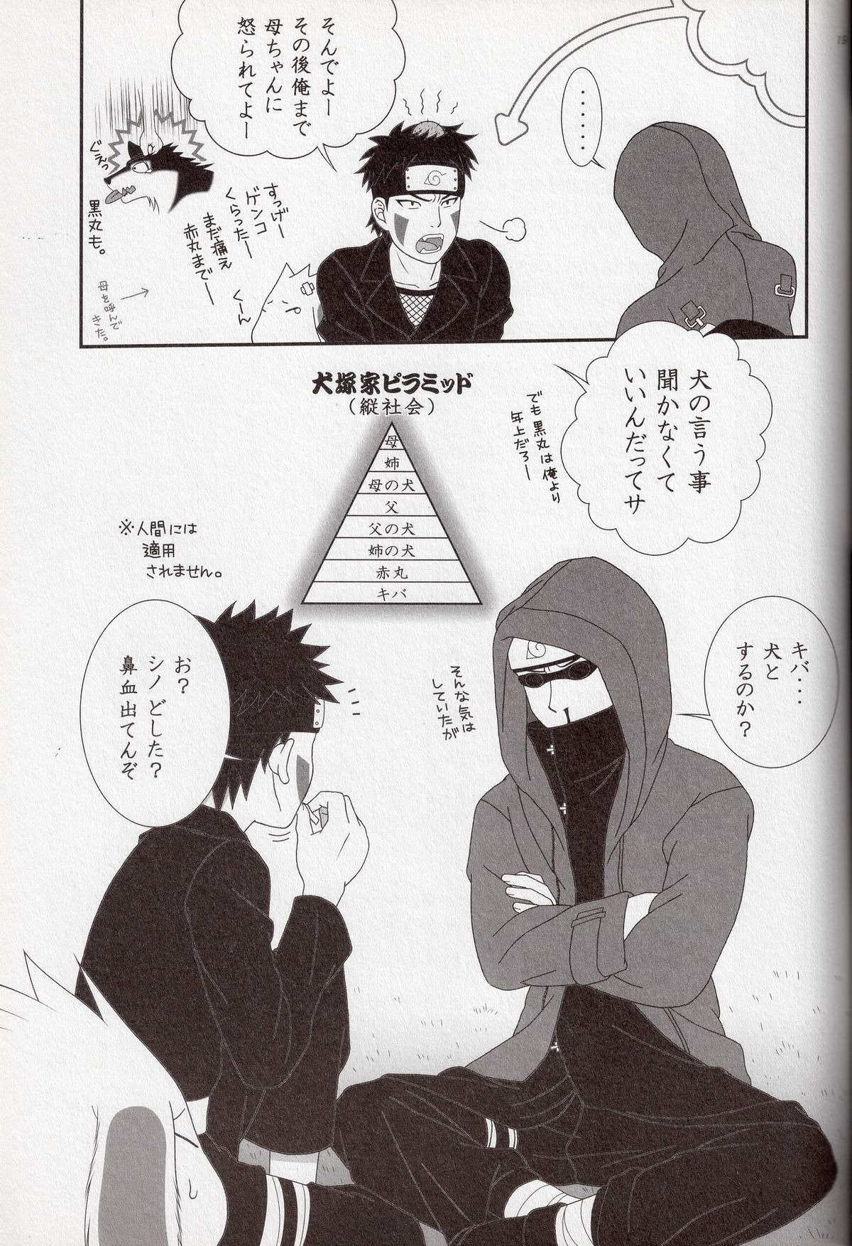 [BIOLOGIST (吹雪悠鬼、ぽめた)] 母ちゃんの犬 改訂版 (NARUTO -ナルト-)