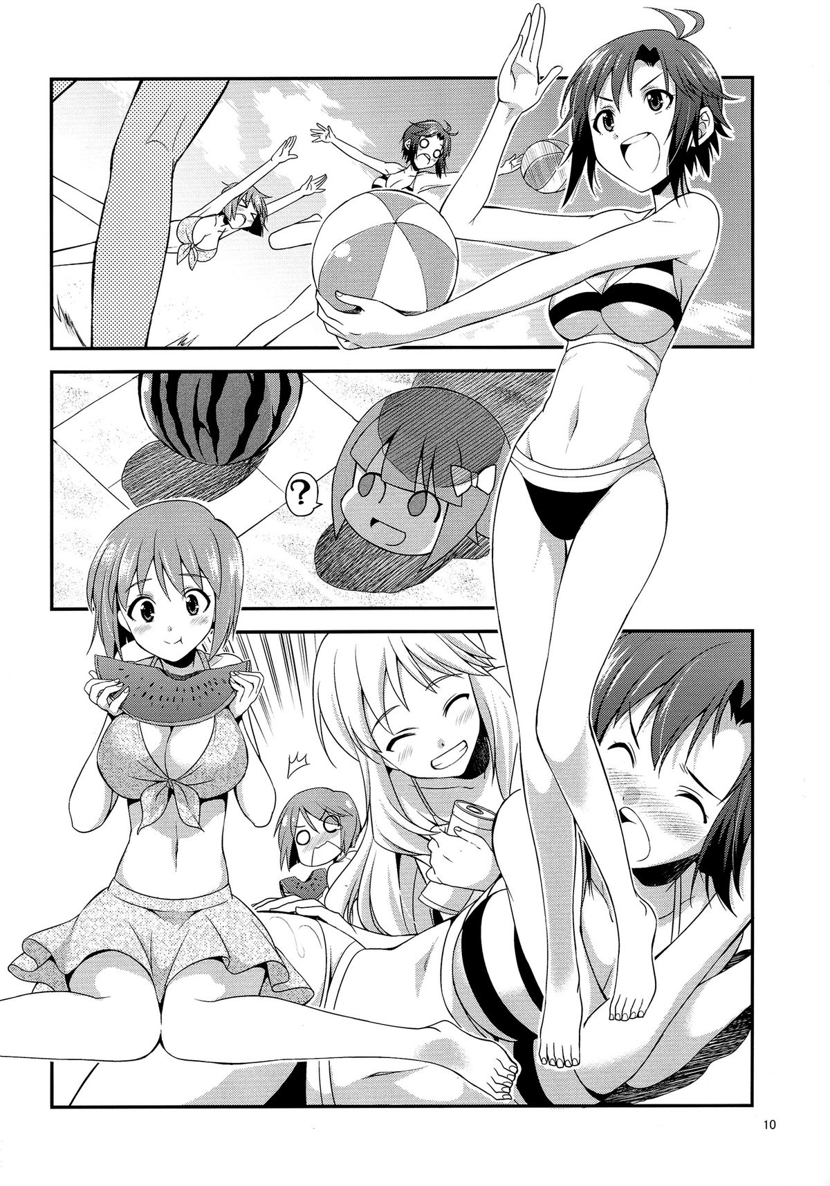 (ふたけっと9.5) [火愚夜姫工房 (月下火愚夜)] THE iDOL M@STER 射慰ニーFESTA (アイドルマスター) [中国翻訳]